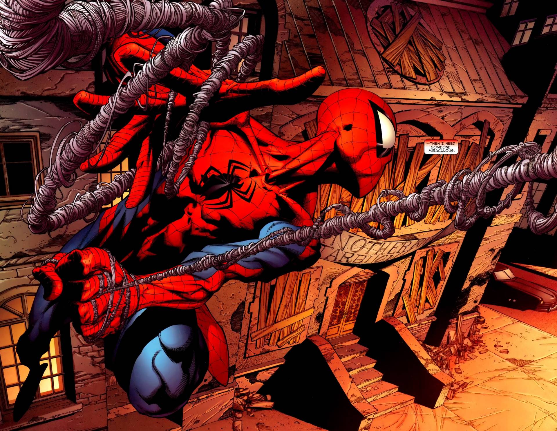 Marvel Comic Hd Spider-Man Wallpapers