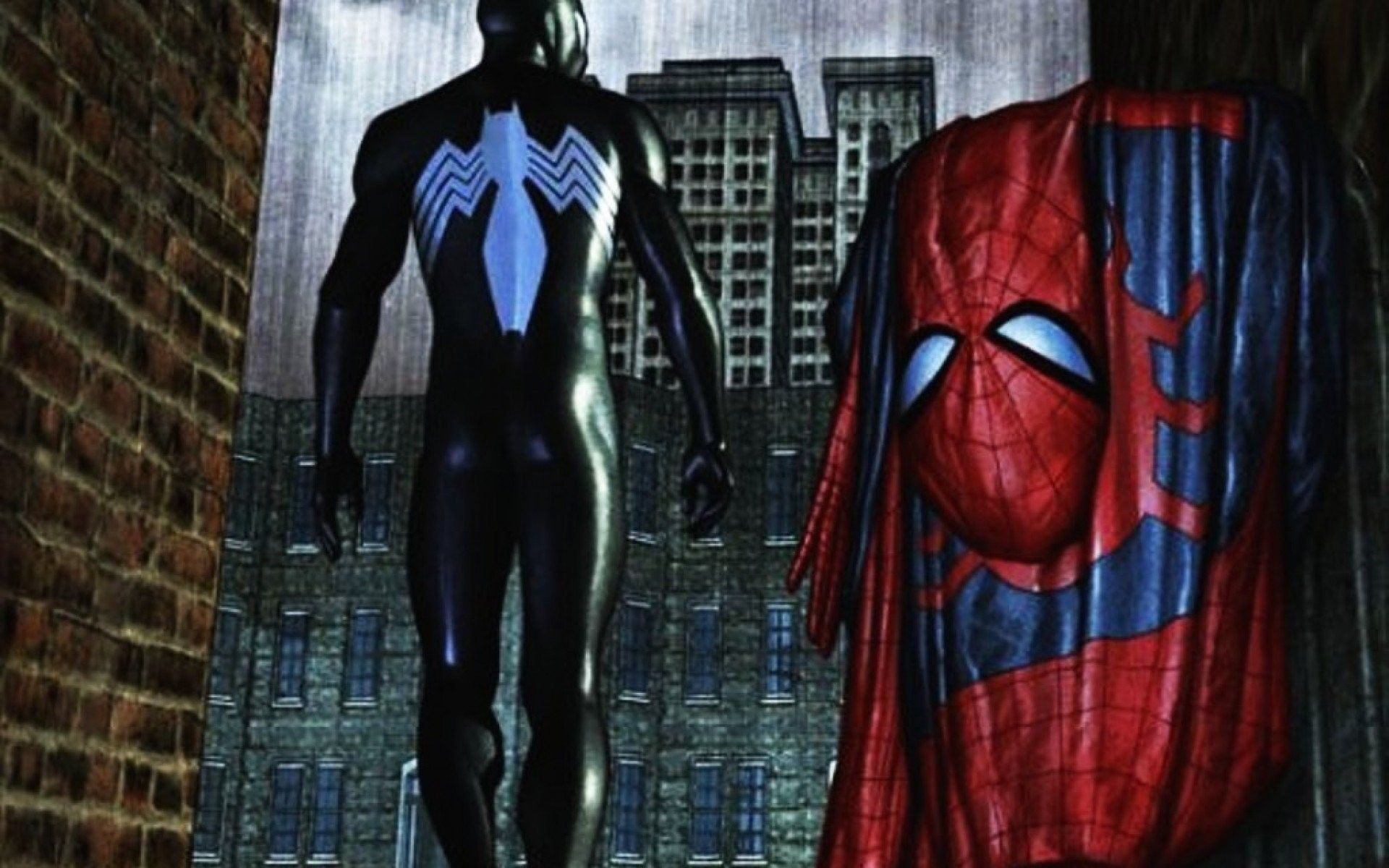 Marvel Comics Spider-Man Black Costume Wallpapers