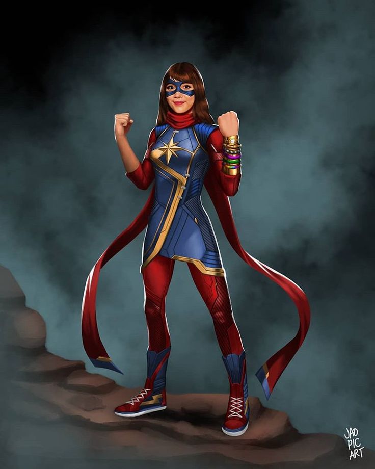 Mcu Kamala Khan As Ms. Marvel Wallpapers