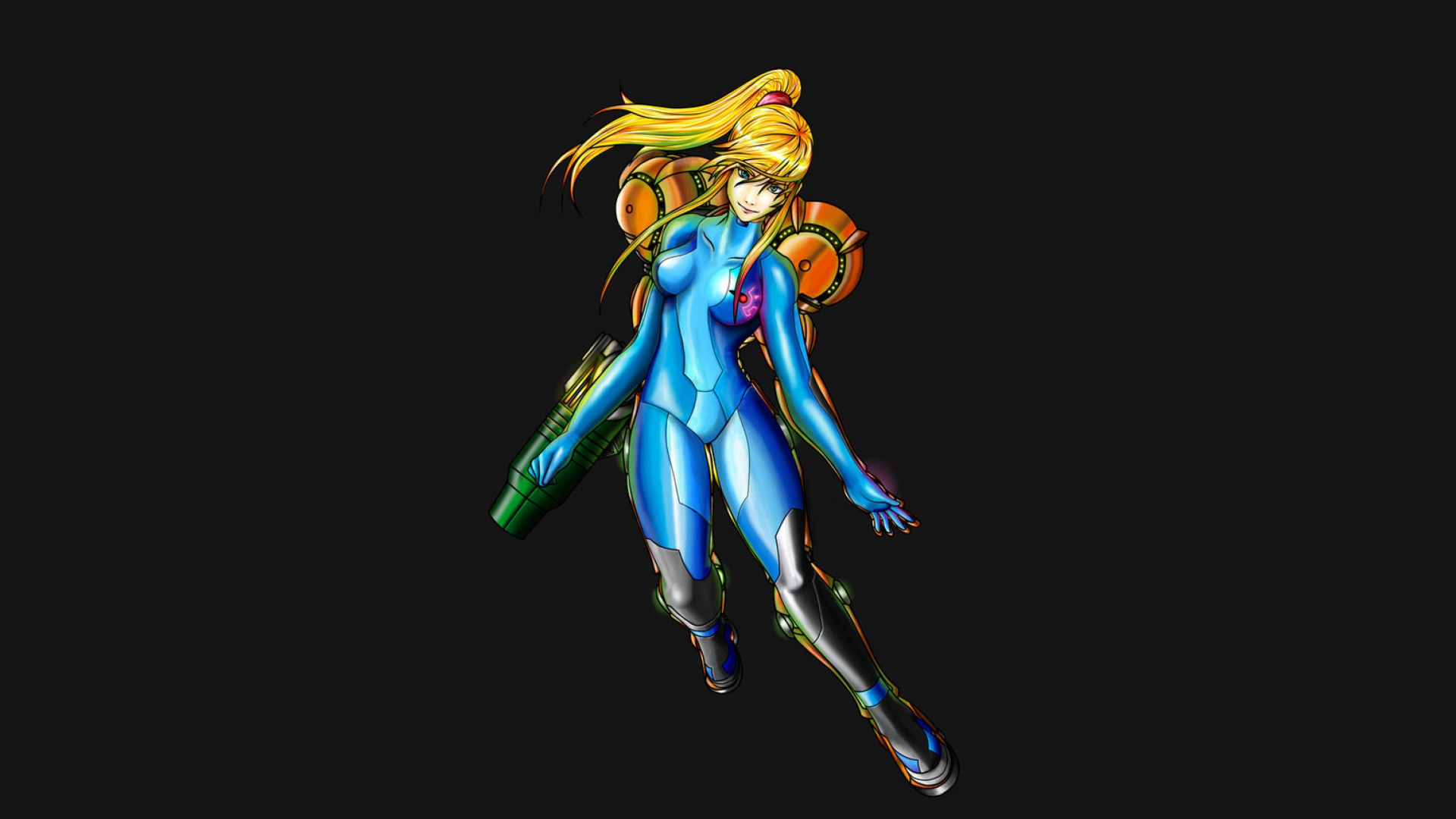 Metroid Samus Aran Zero Suit Wallpapers