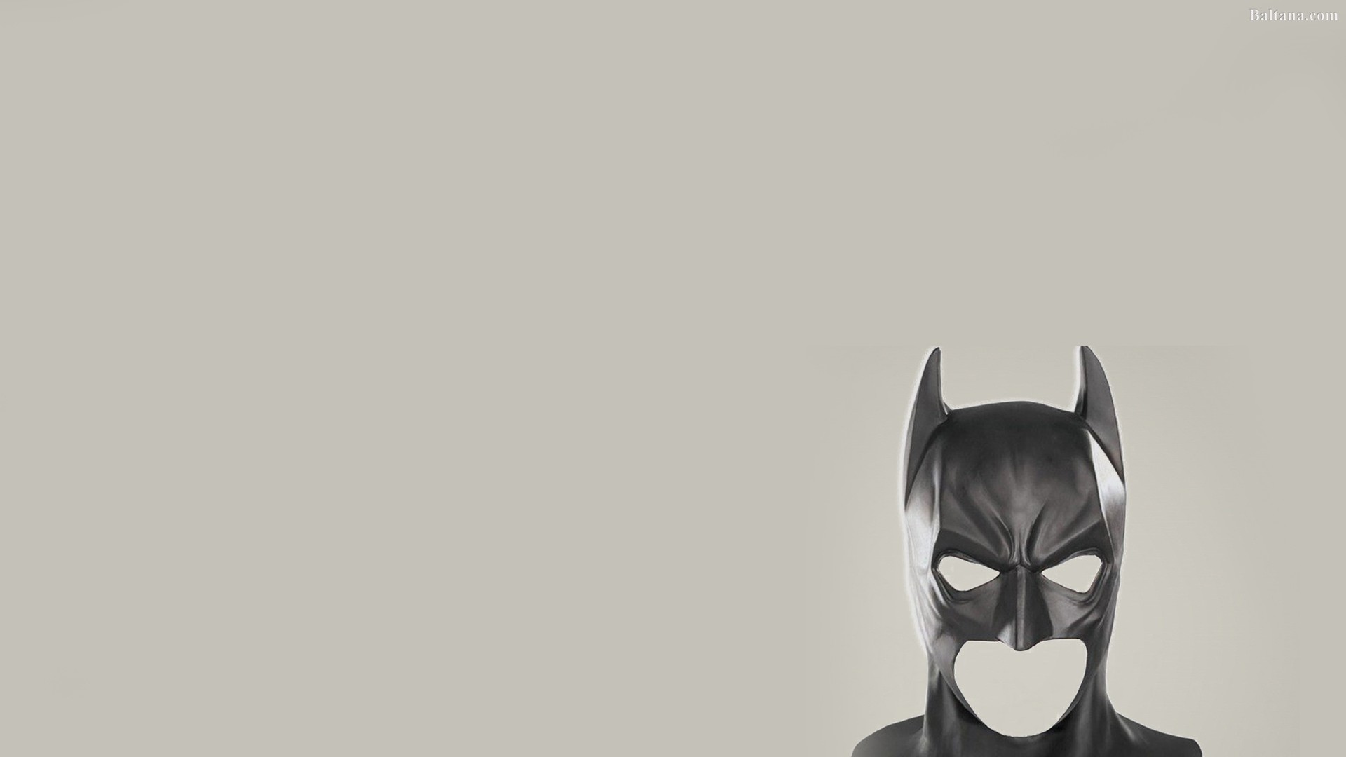 Minimal Batman Mask Wallpapers