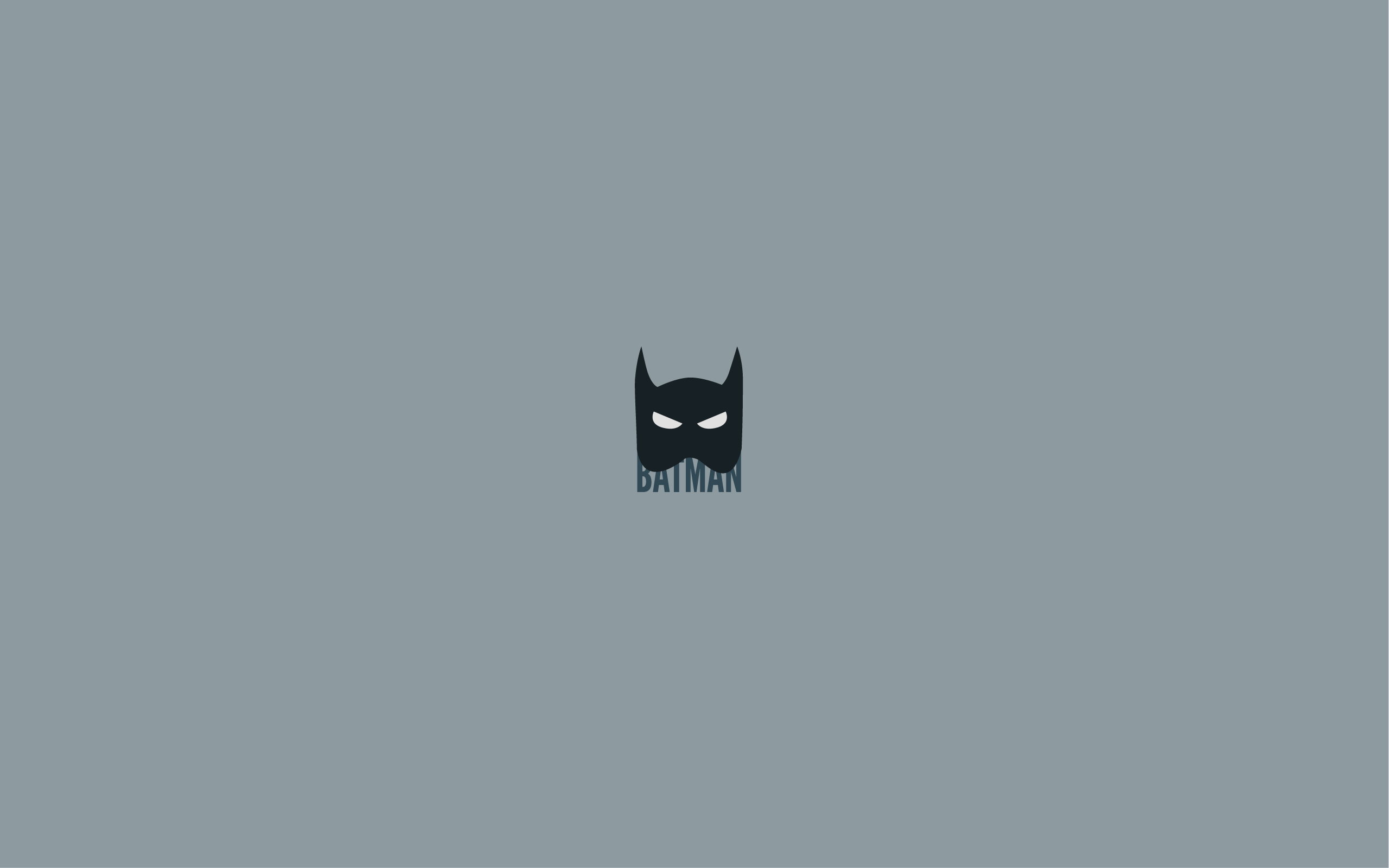 Minimal Batman Mask Wallpapers