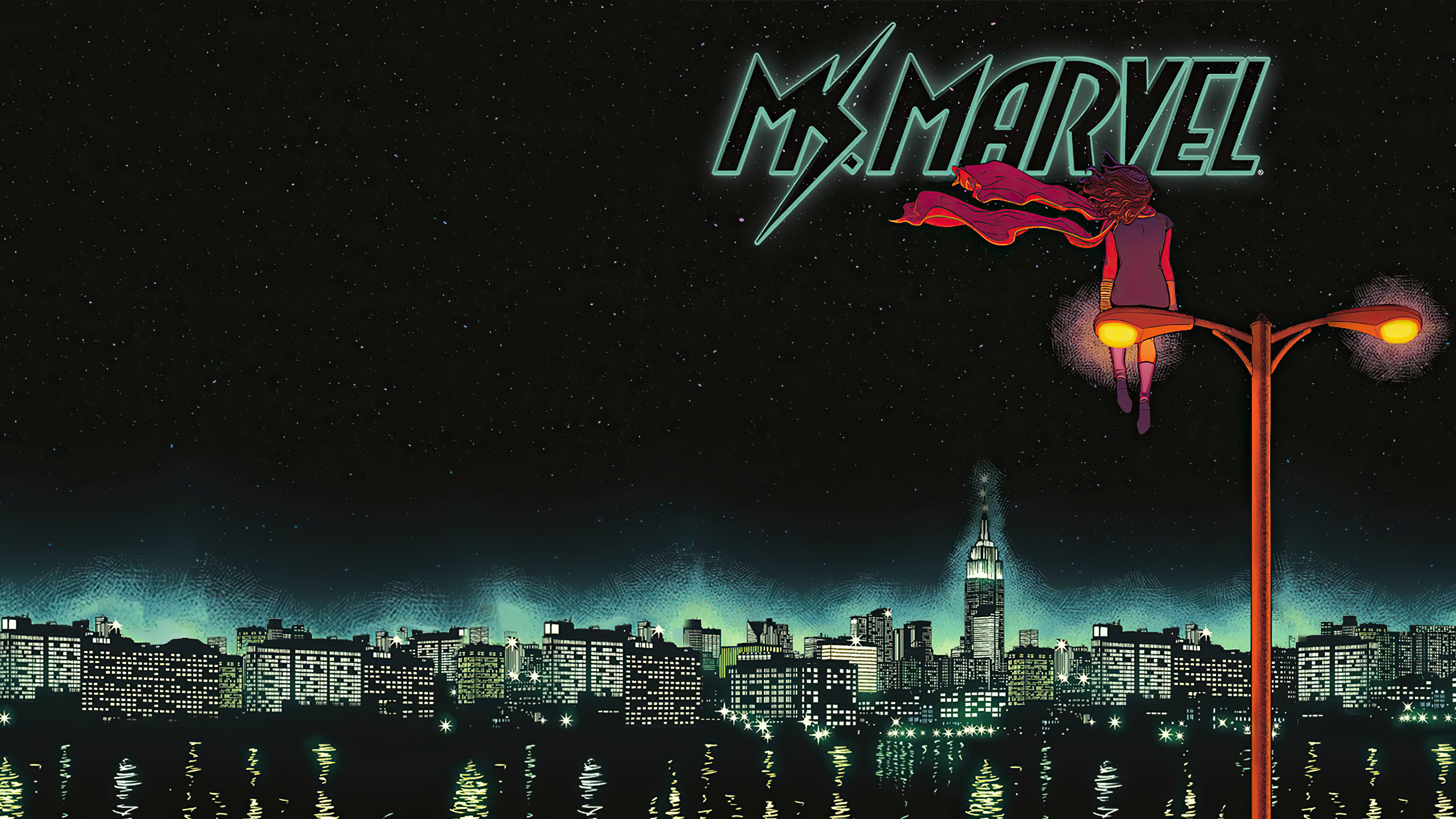 Ms Marvel 4K Art Wallpapers