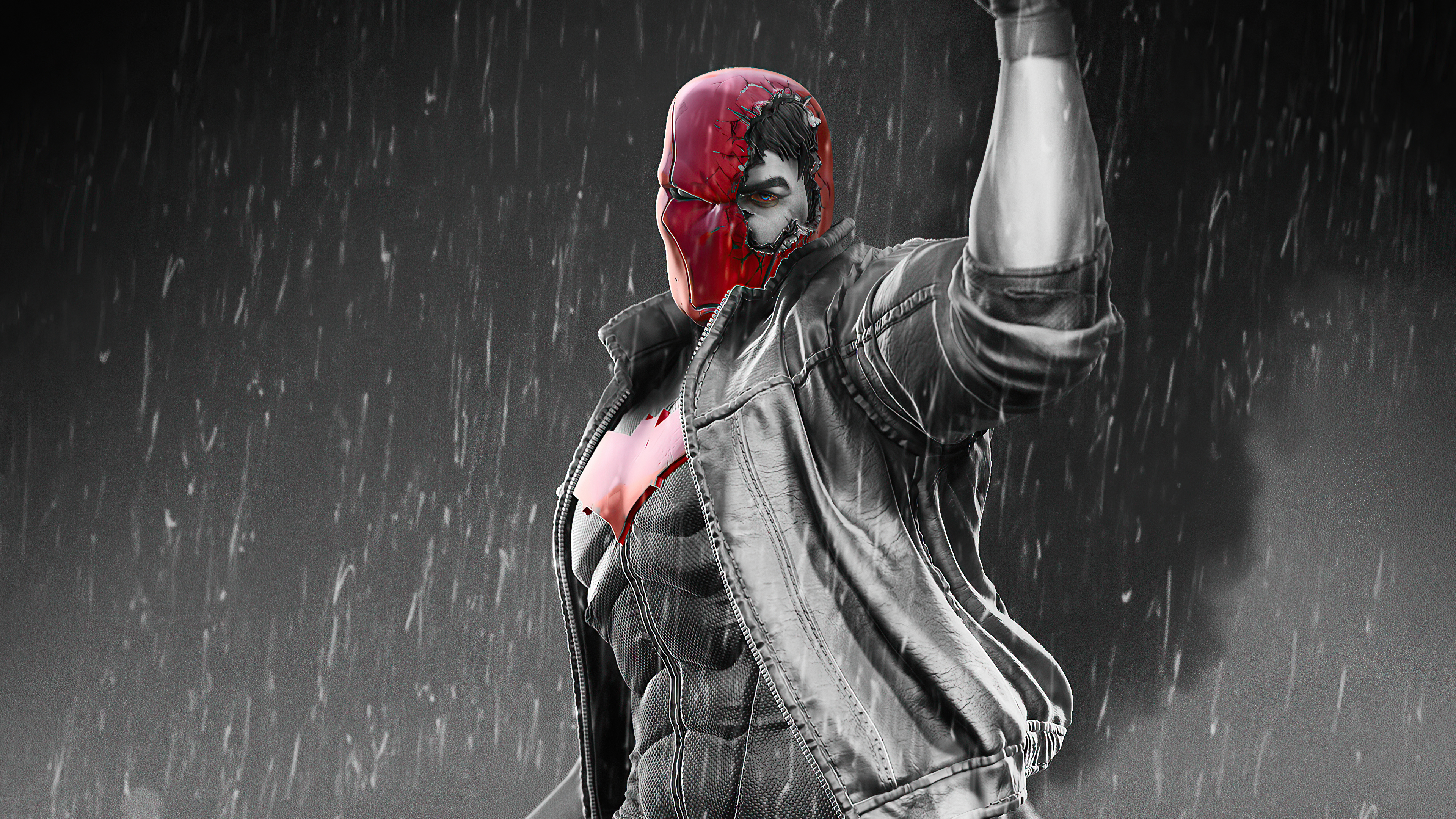 New Red Hood Art 4K Wallpapers