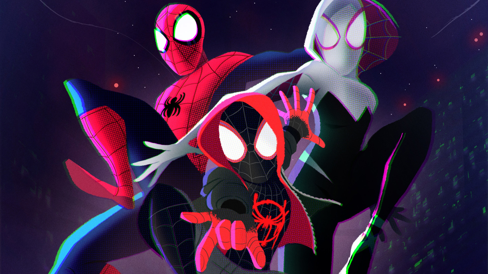 New Spider Verse Digital Art 2020 Wallpapers