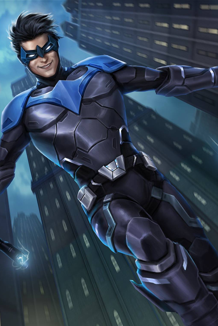 Nightwing And Batwoman Dc 5K Art Wallpapers