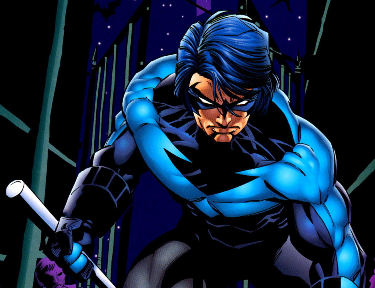 Nightwing Comic Art Wallpapers