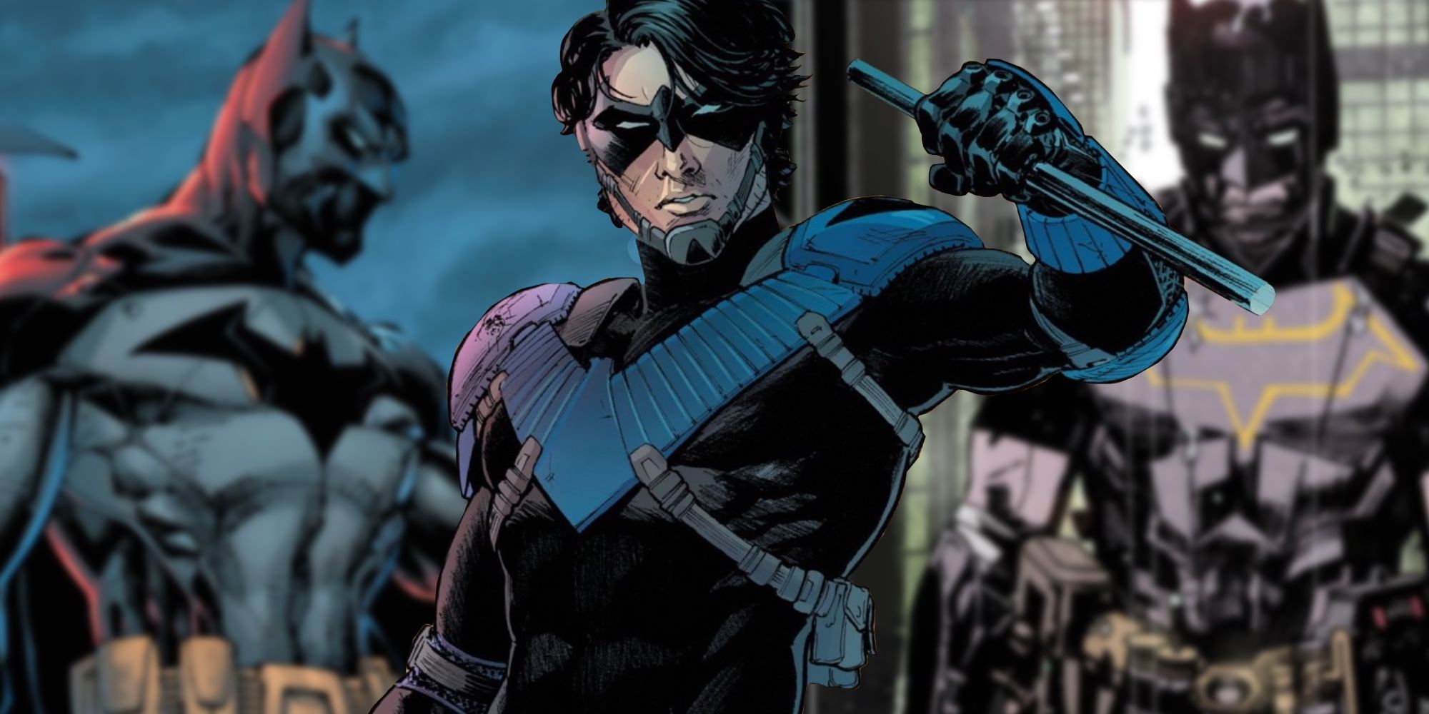 Nightwing Comic Art Wallpapers