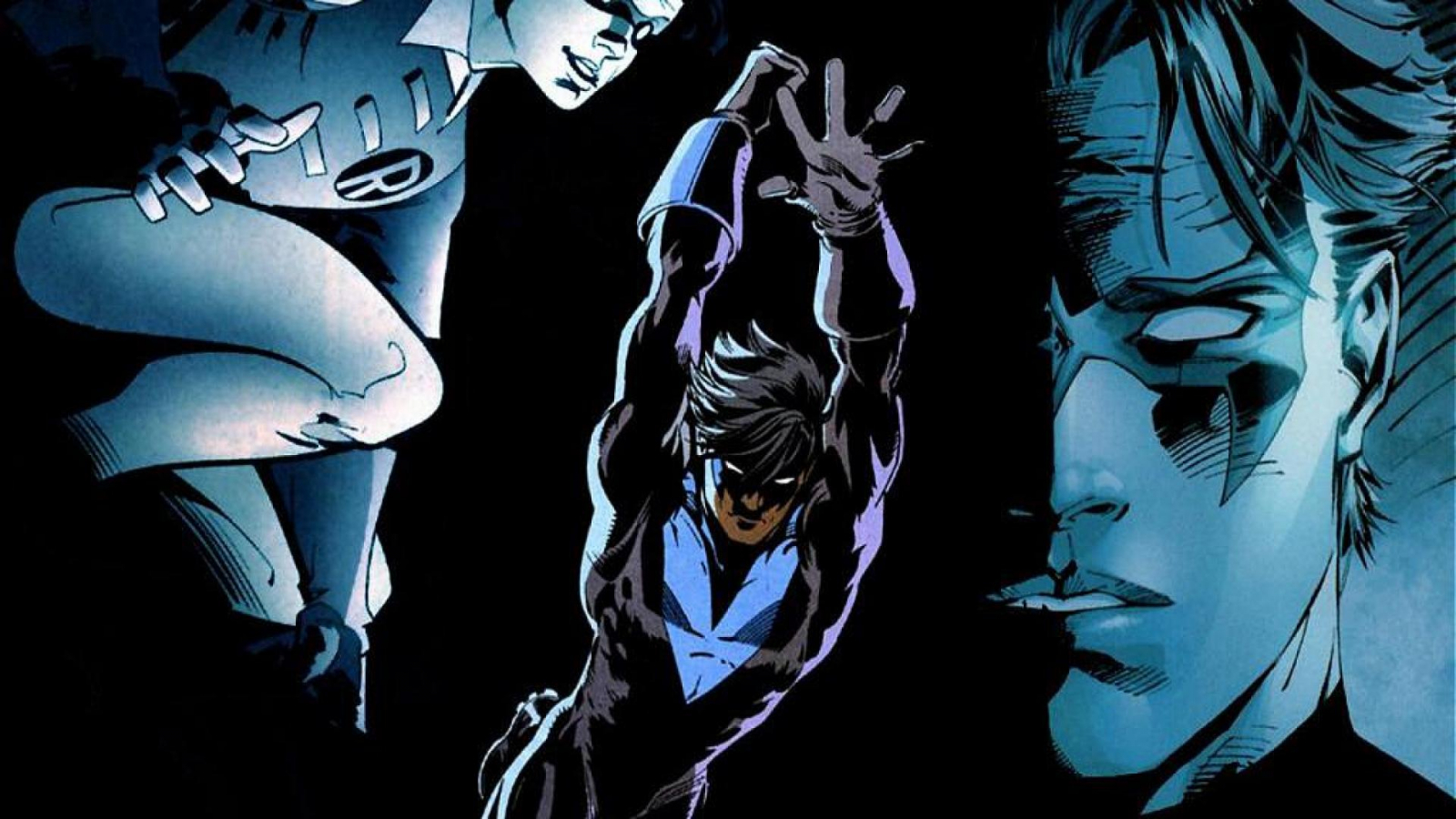 Nightwing Comic Art Wallpapers