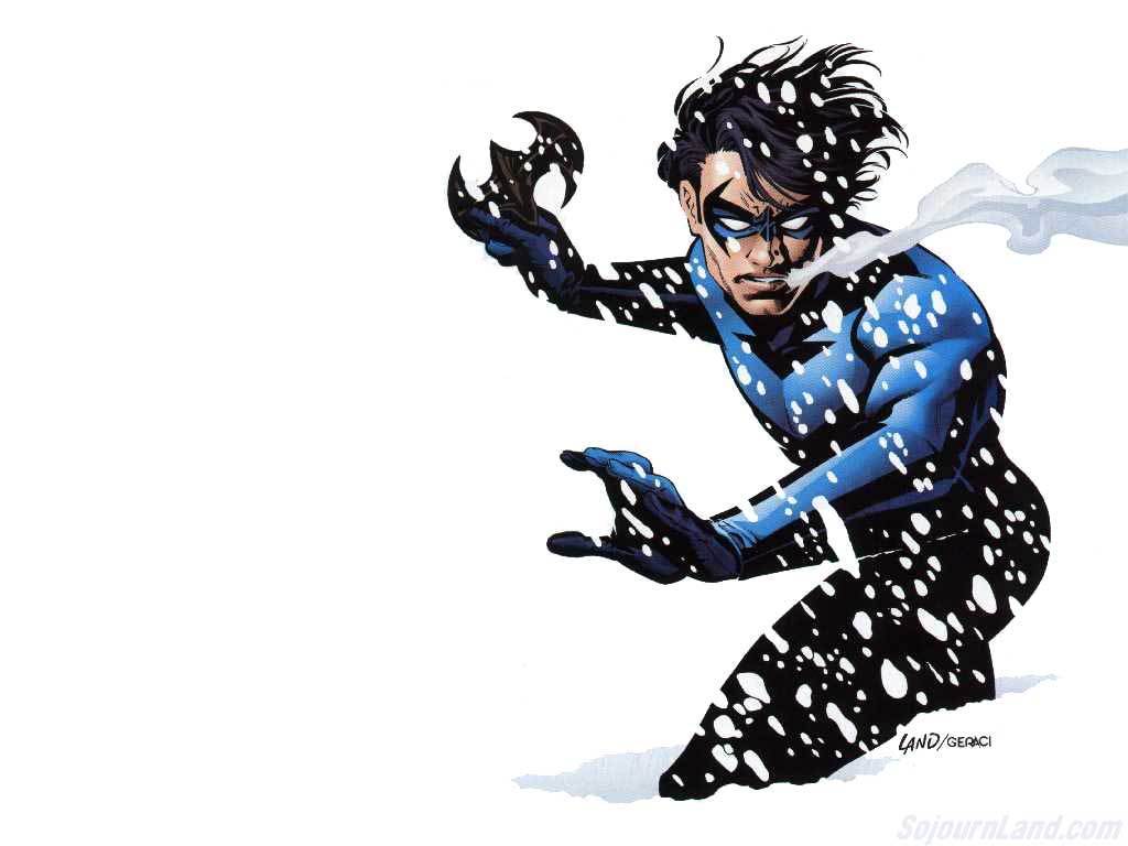 Nightwing Comic Art Wallpapers