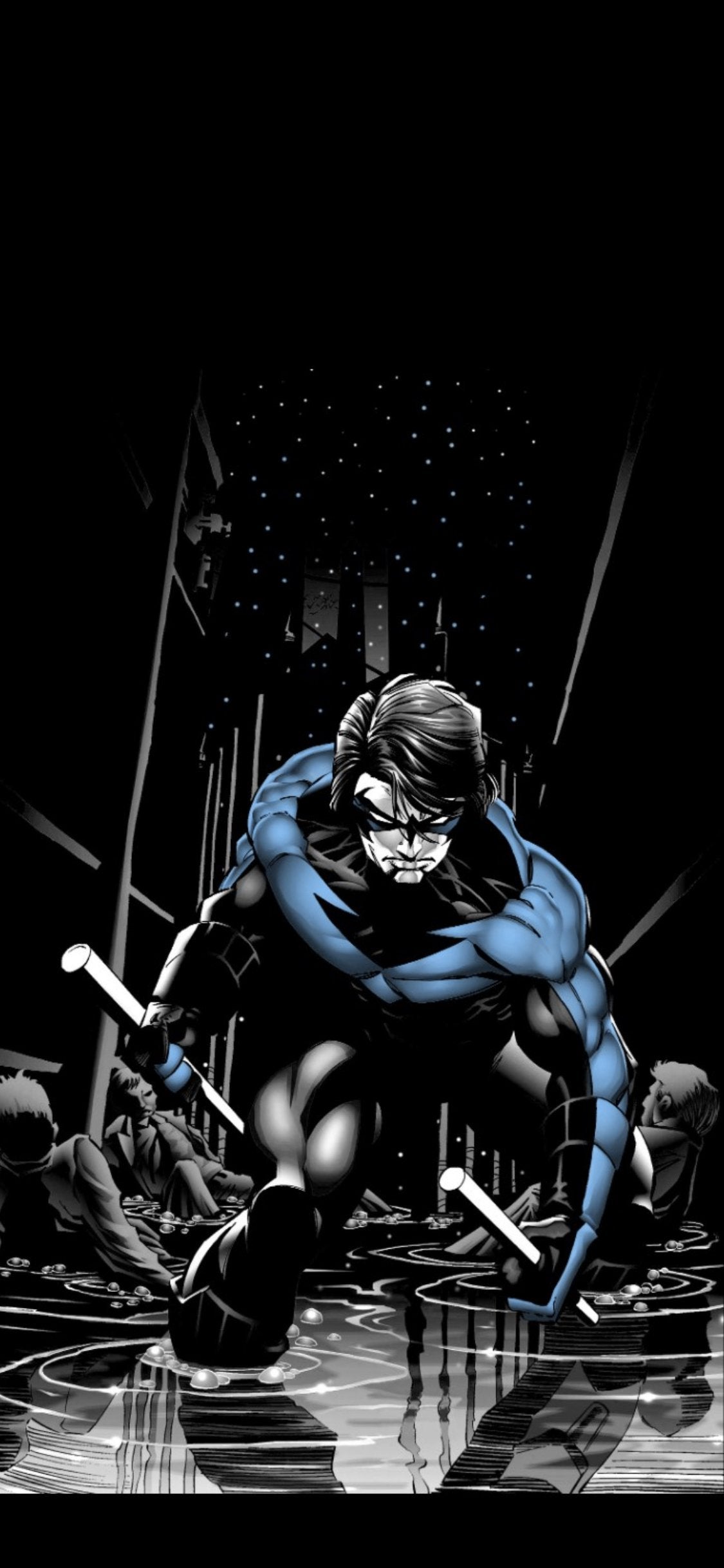 Nightwing Comic Art Wallpapers