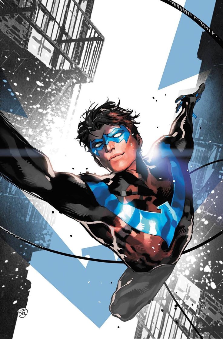 Nightwing Comic Art Wallpapers