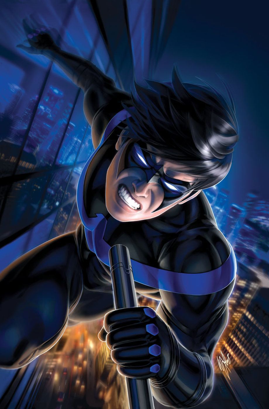 Nightwing Dc Comic Digital 5K Wallpapers