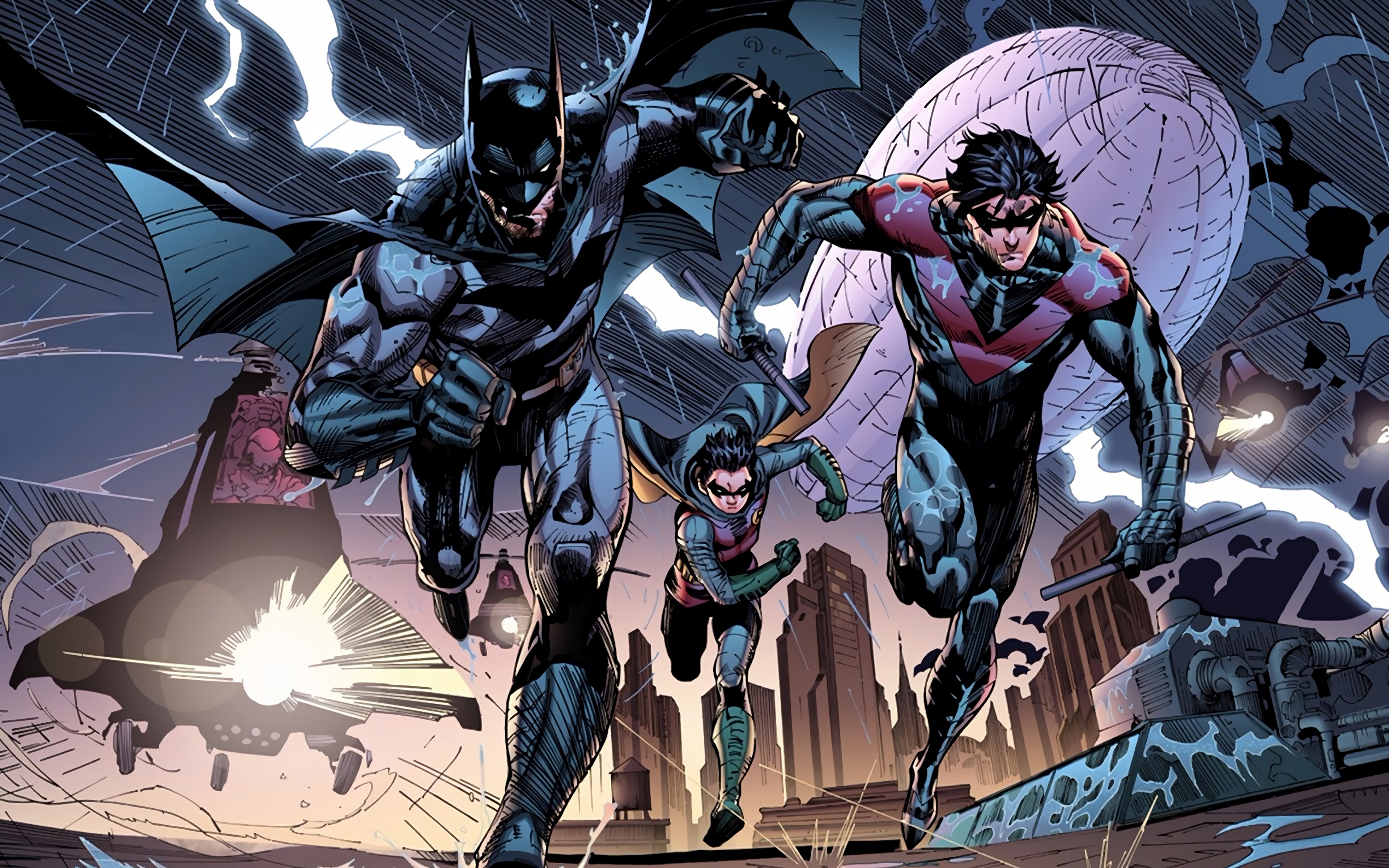 Nightwing Dc Comic Digital 5K Wallpapers