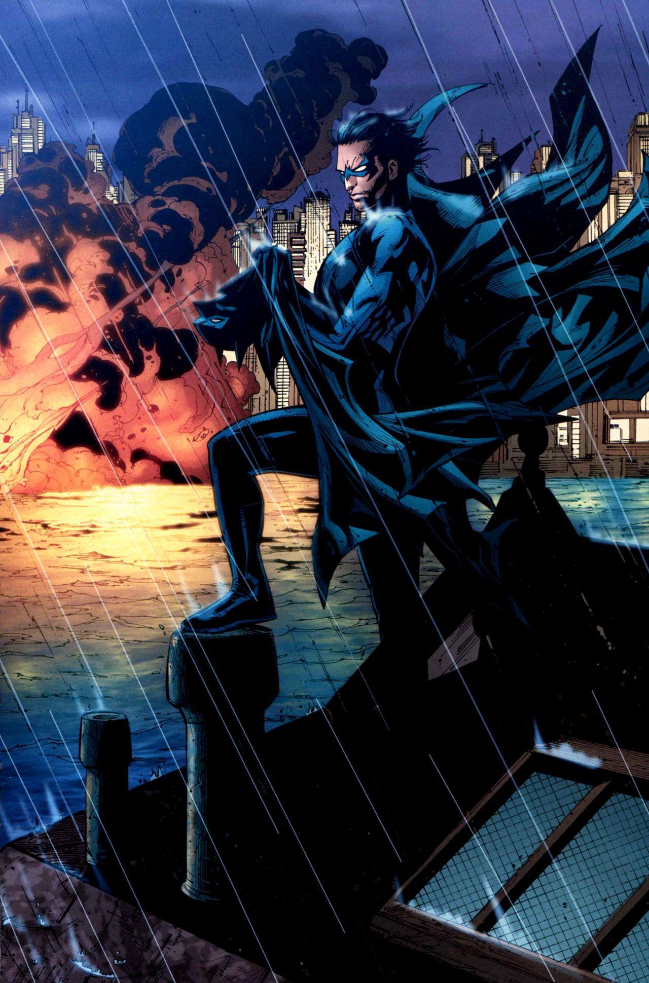 Nightwing Dc Comic Digital 5K Wallpapers