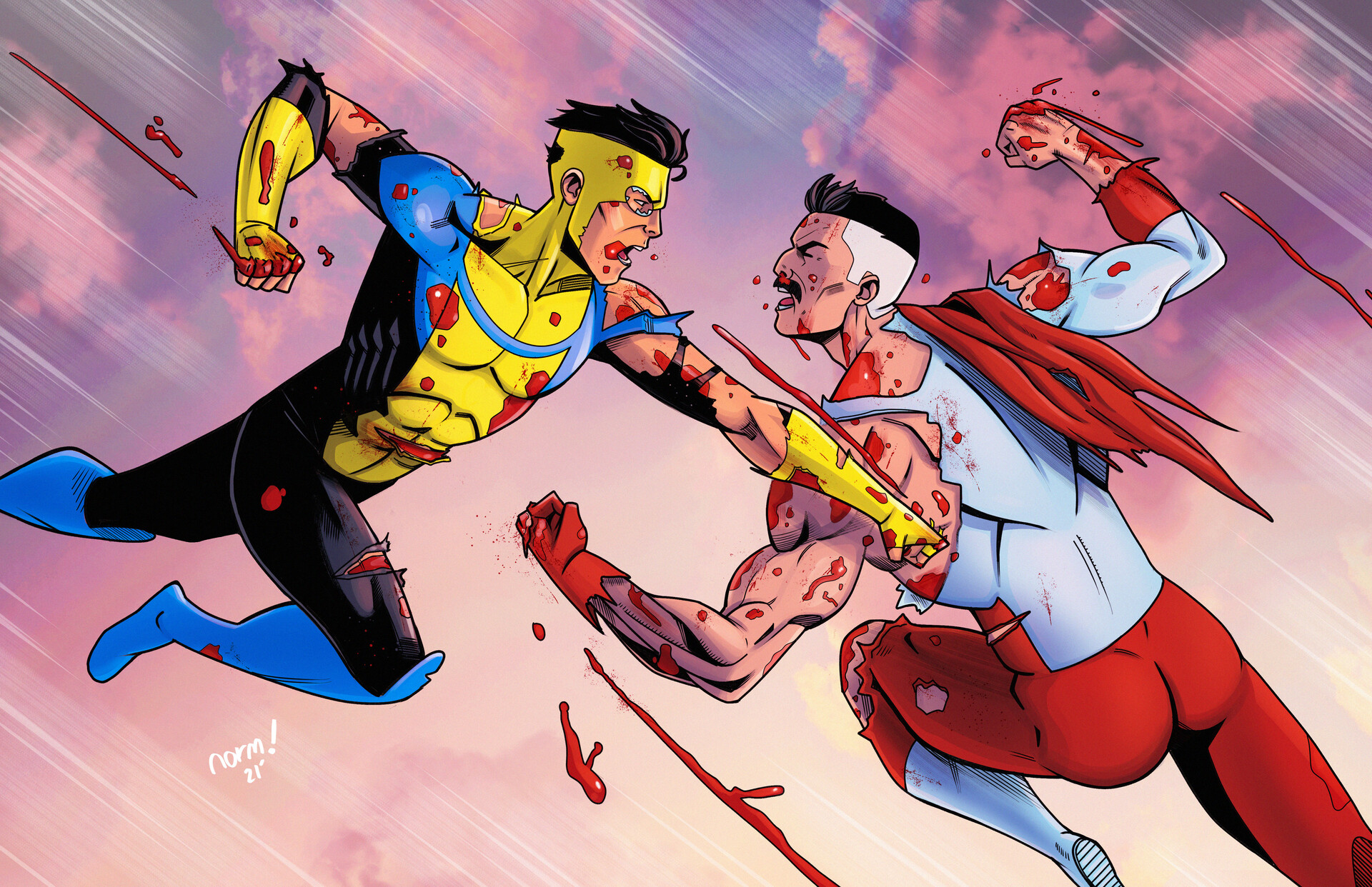 Omni-Man Invincible Art Wallpapers