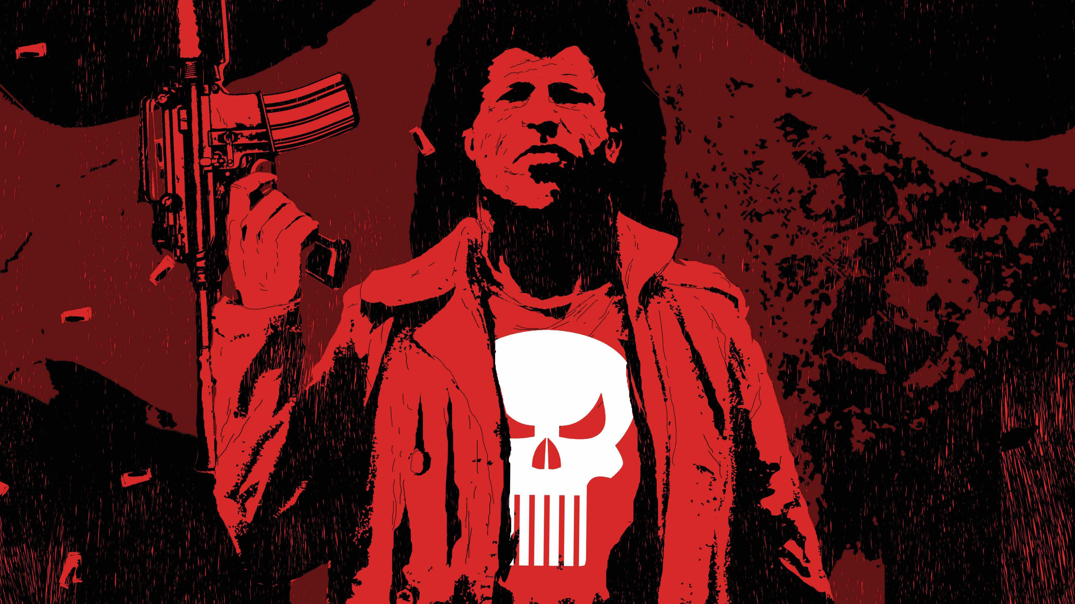 Punisher 4K Art Wallpapers