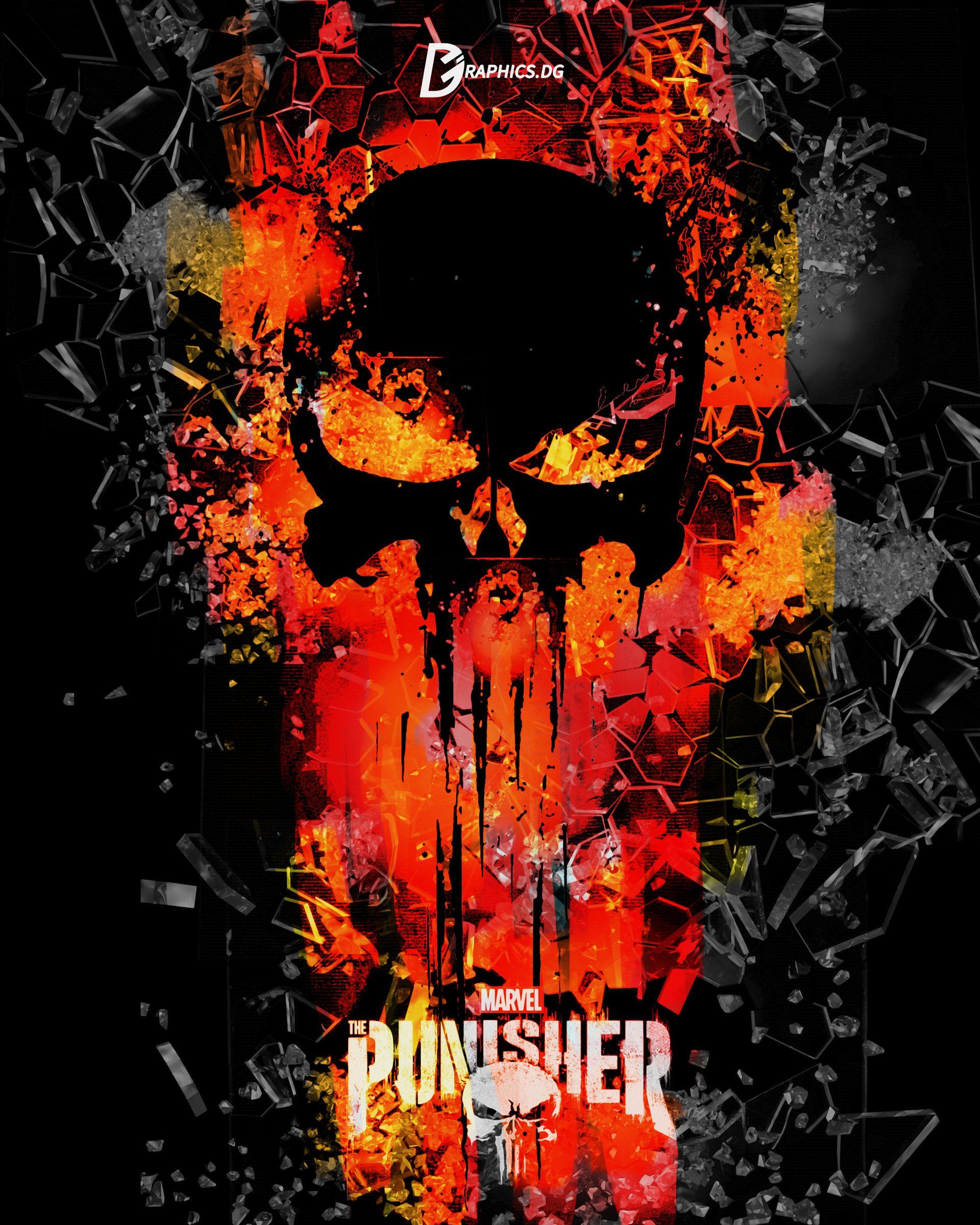 Punisher 4K Art Wallpapers