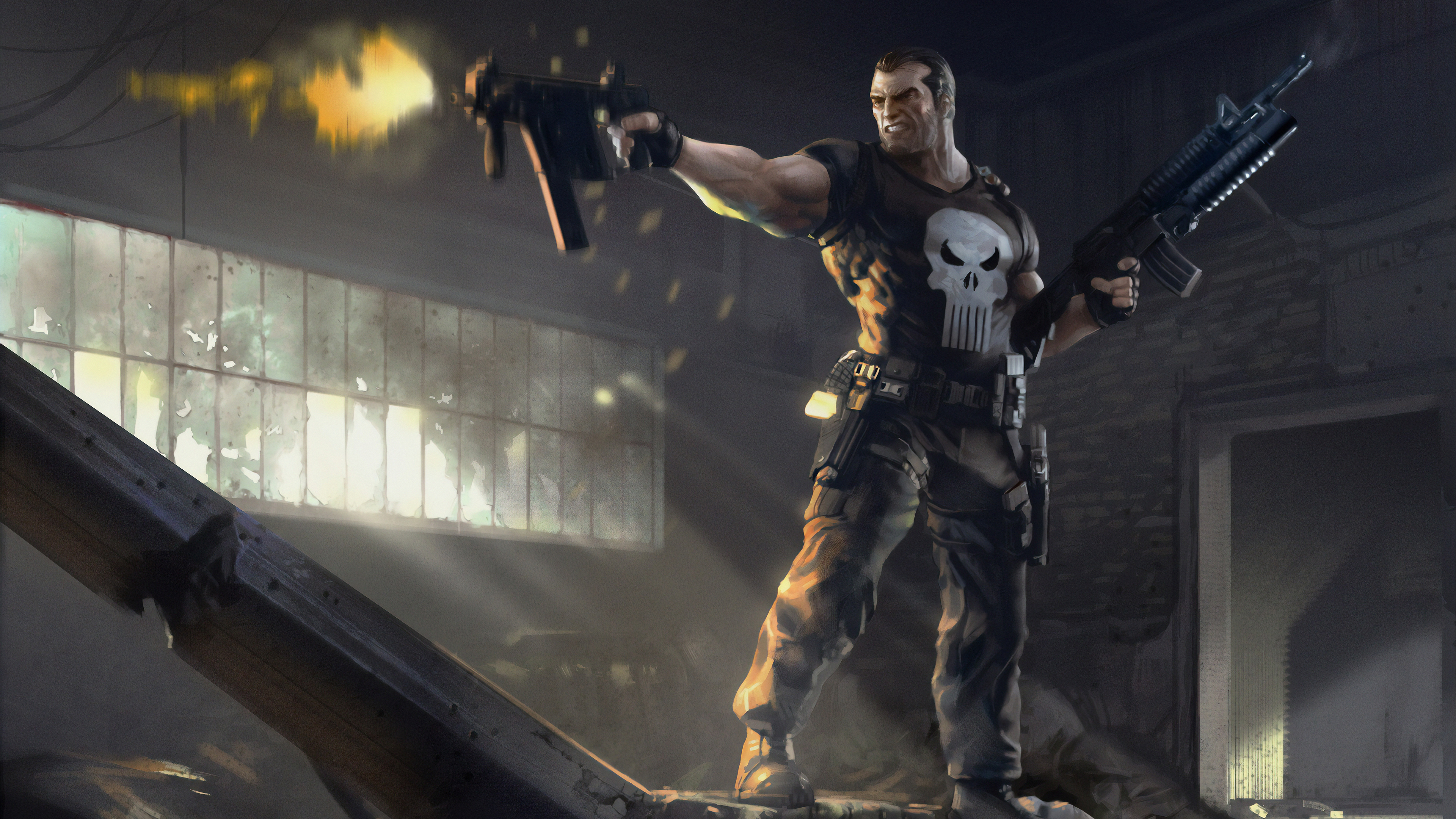 Punisher 4K Art Wallpapers