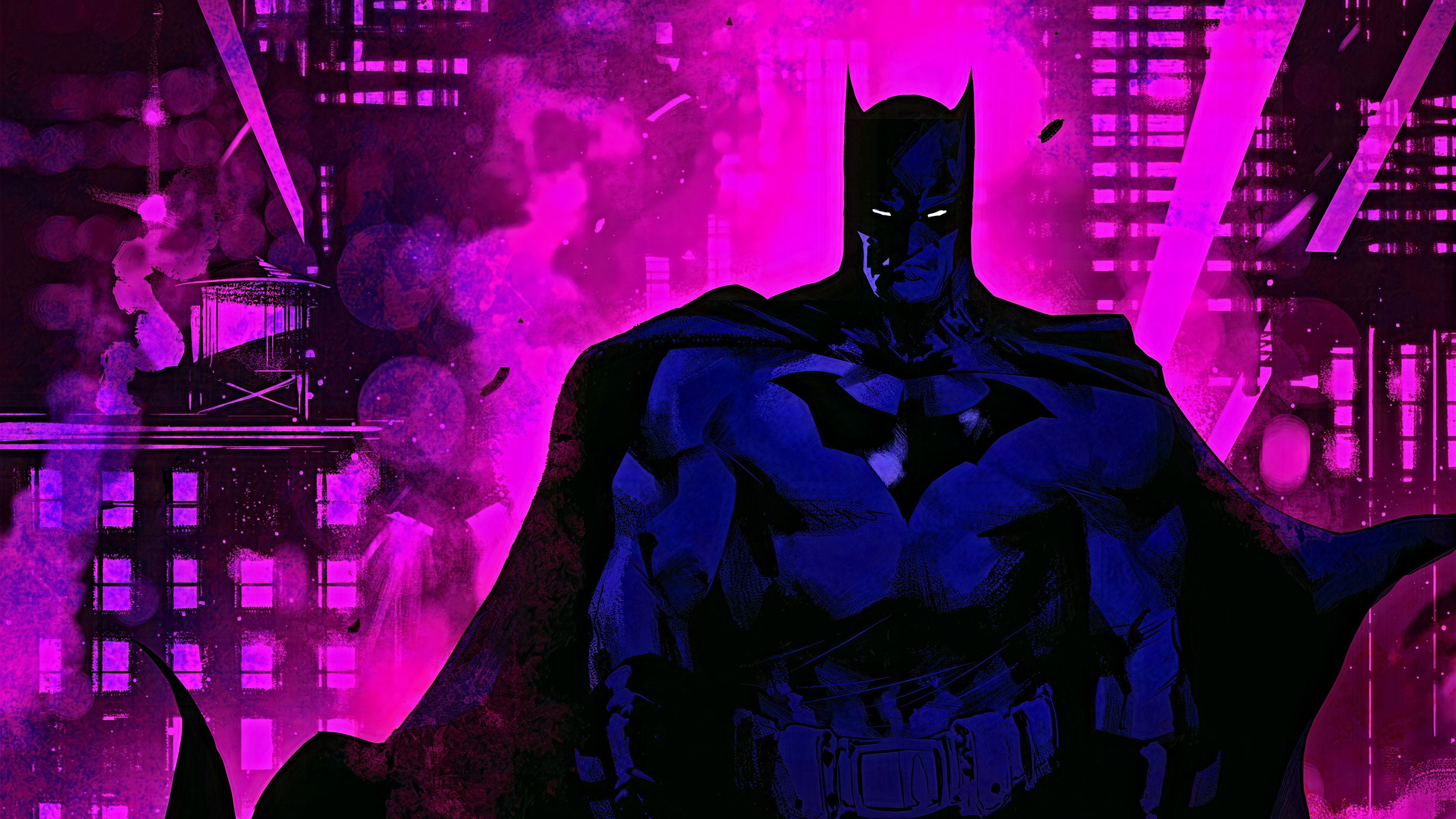 Red Batman Dc 4K Art Wallpapers