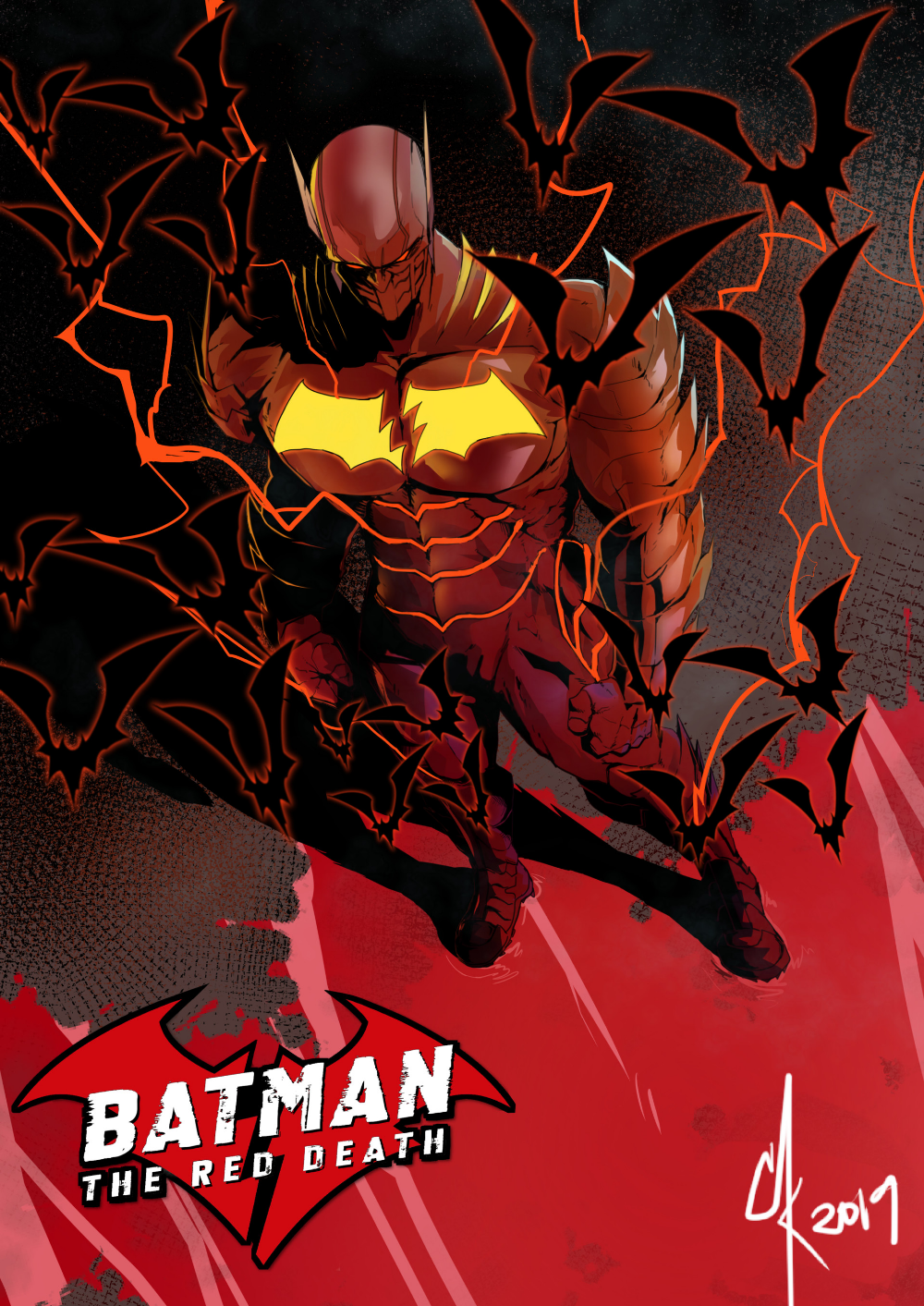 Red Batman Dc 4K Art Wallpapers