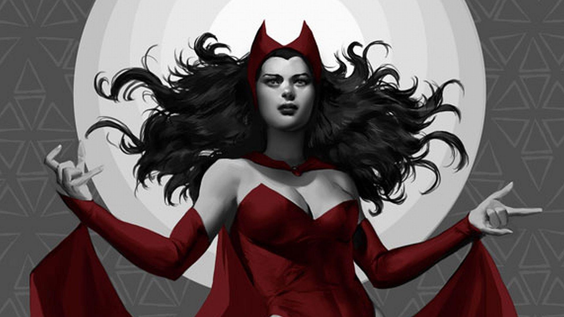 Scarlet Witch 4K Art Wallpapers