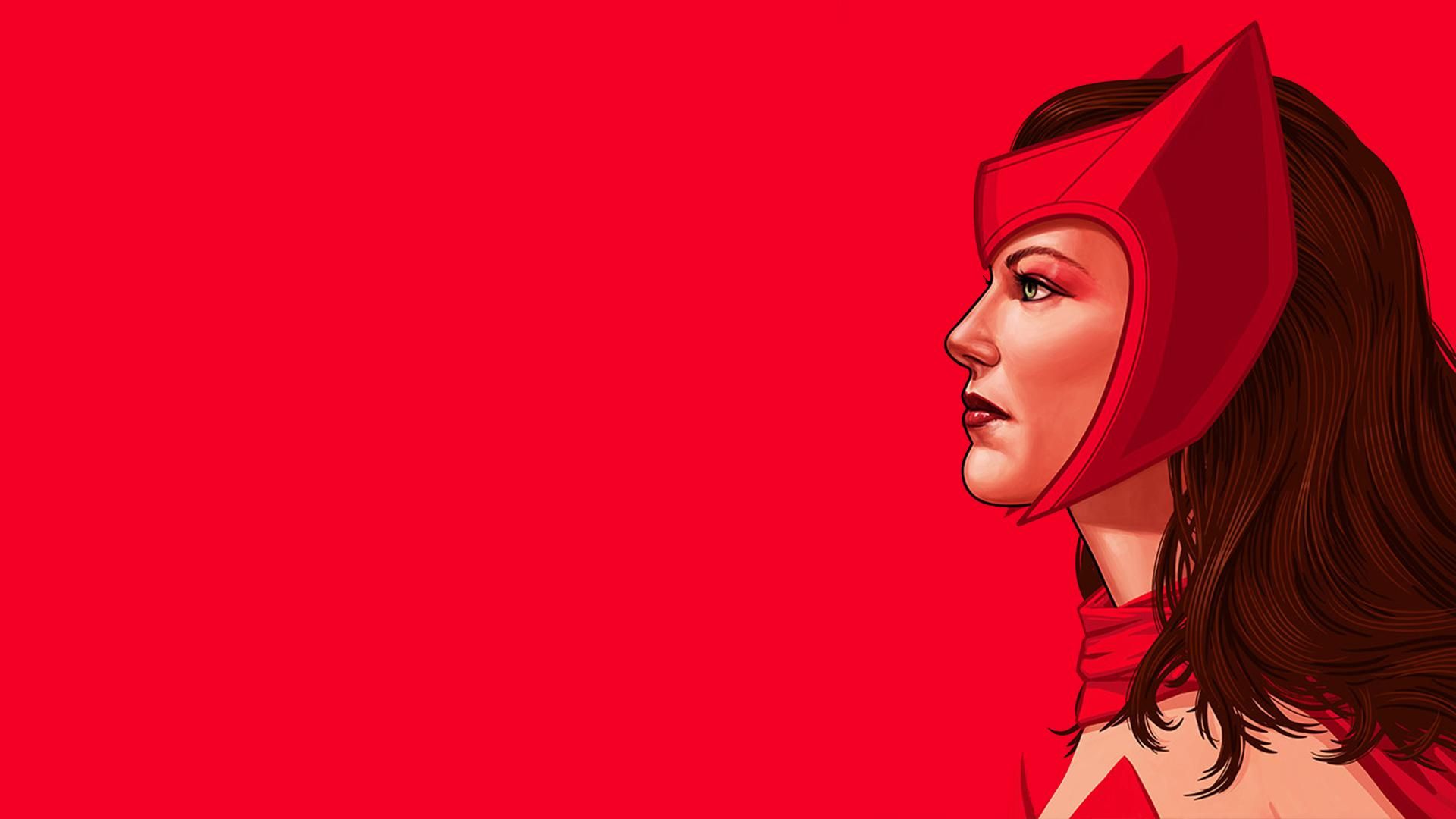 Scarlet Witch 4K Art Wallpapers