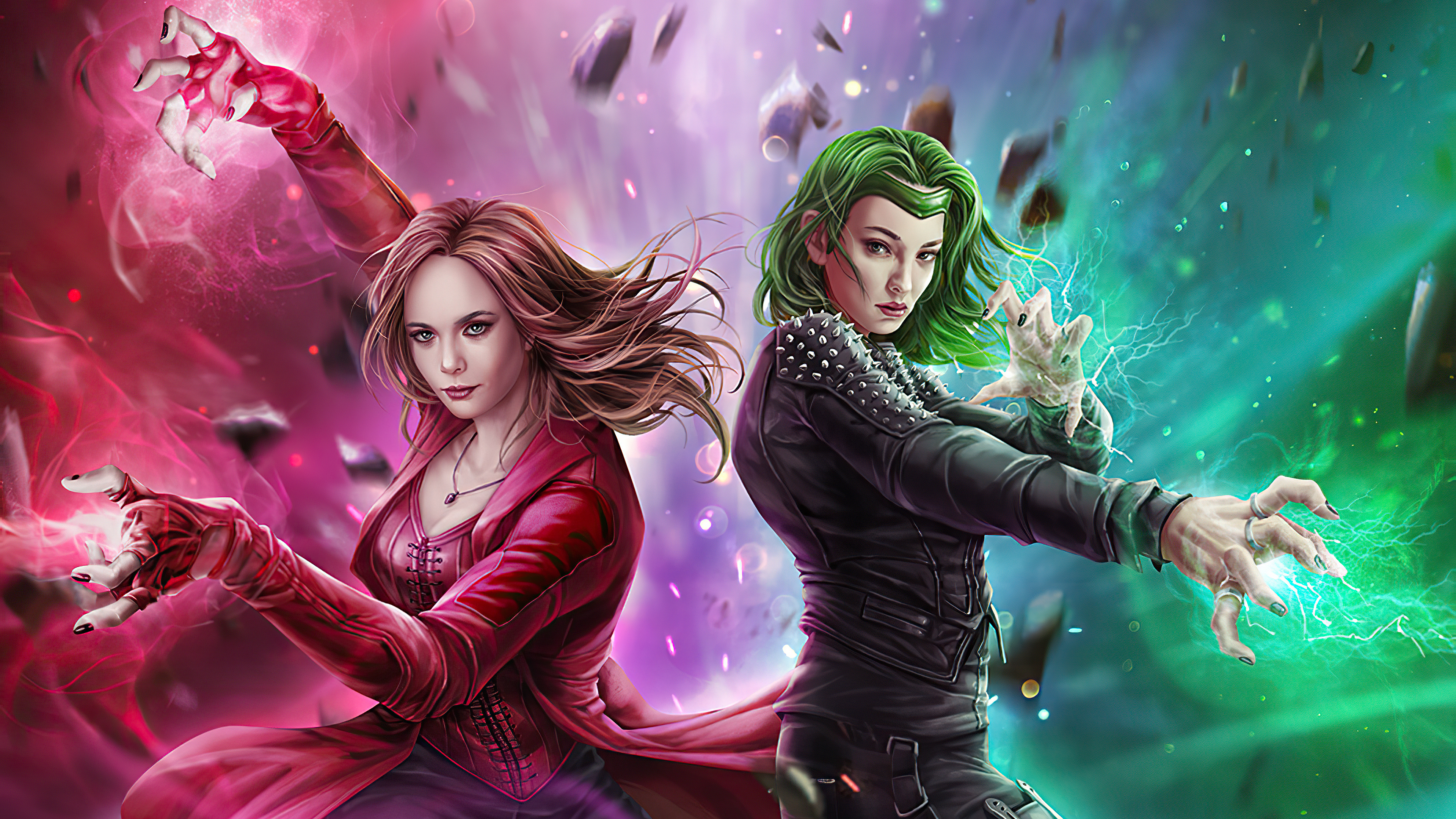 Scarlet Witch 4K Art Wallpapers