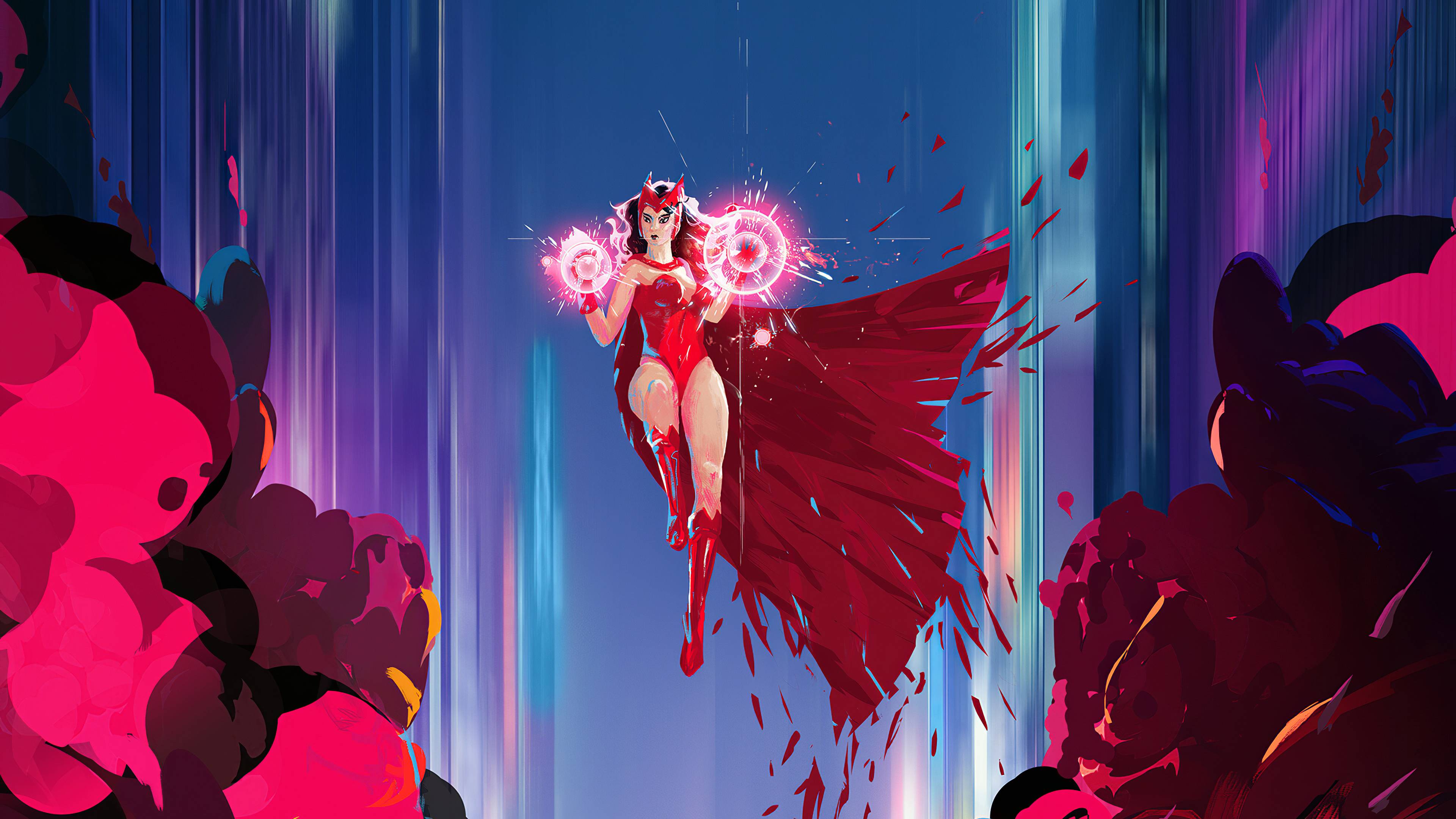 Scarlet Witch Marvel Cool Art Wallpapers