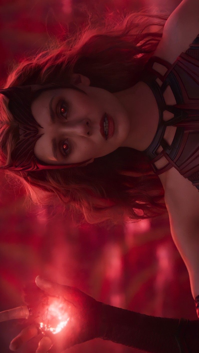 Scarlet Witch Wanda Vision Full Power Wallpapers