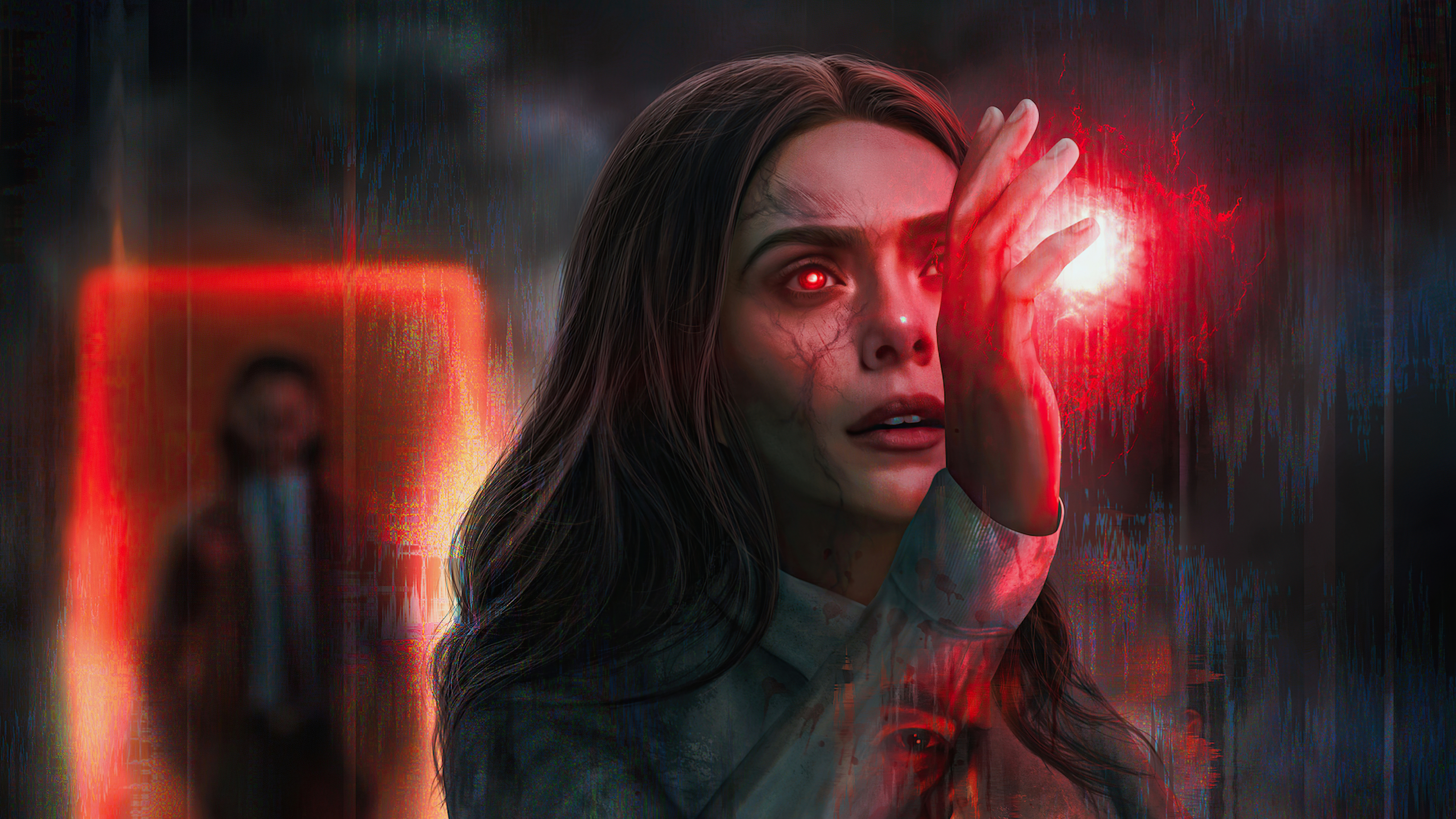 Scarlet Witch Wanda Vision Full Power Wallpapers