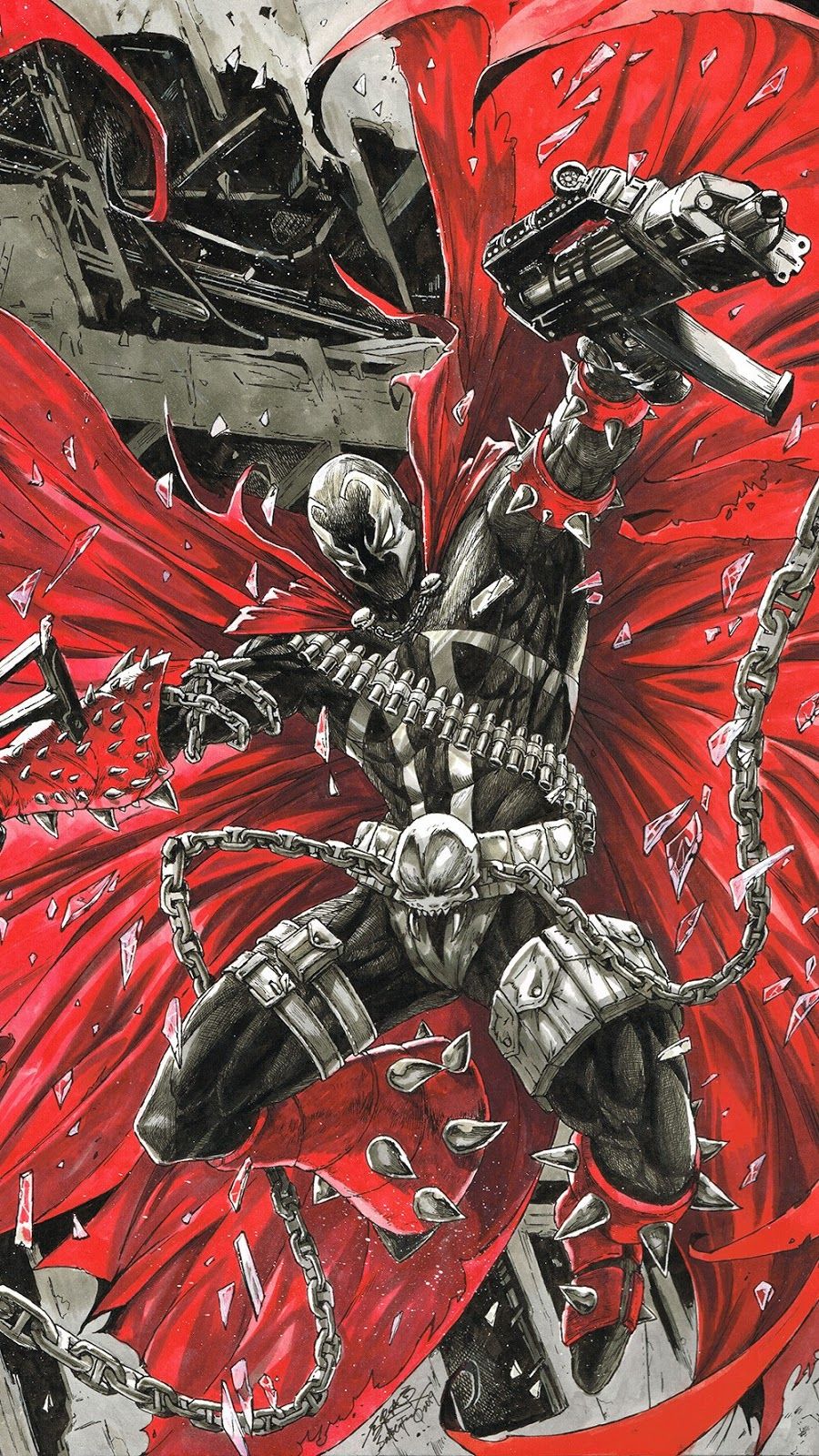 Spawn 5K Comic Art Wallpapers