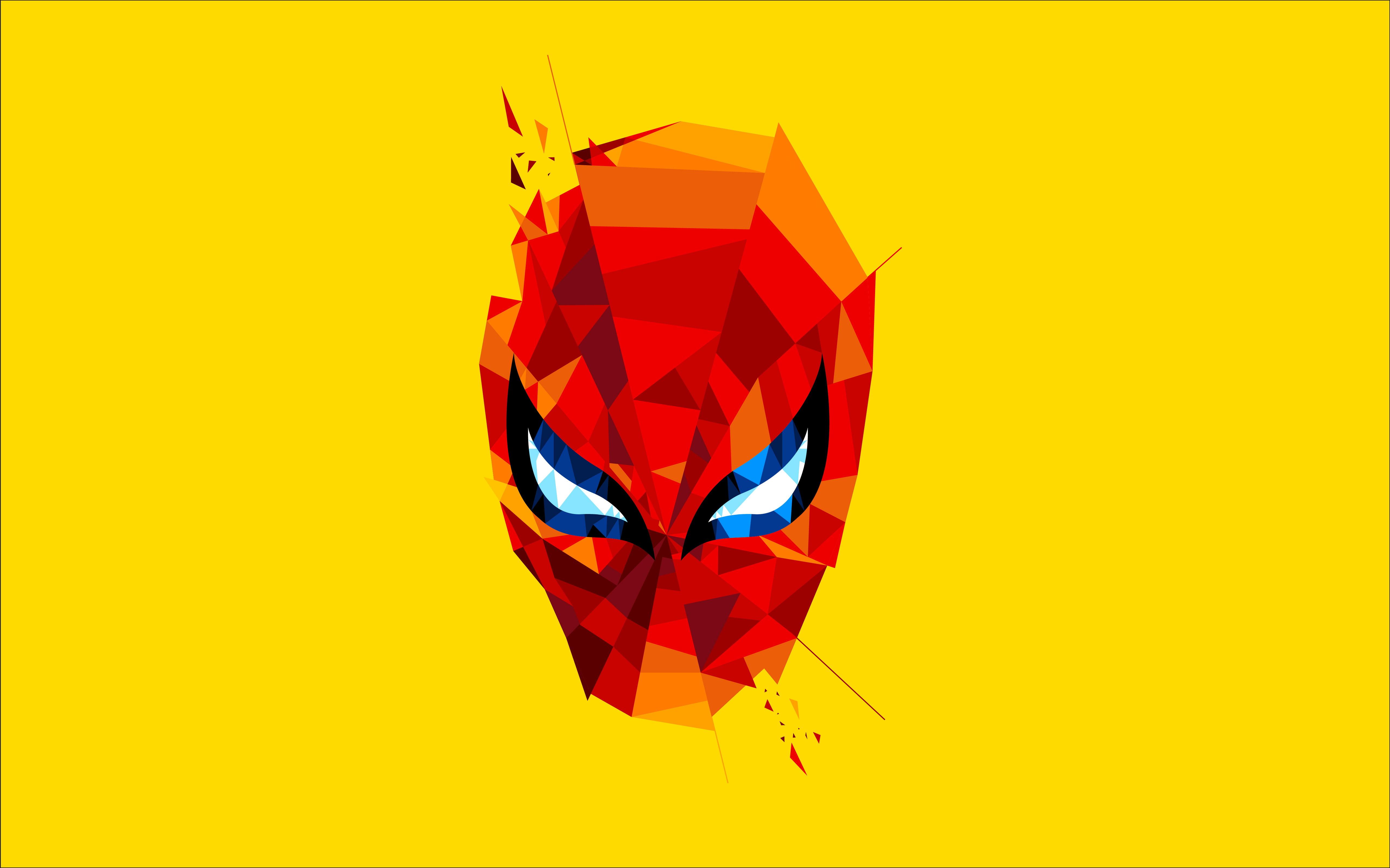 Spider-Man In The Web Digital Art Wallpapers