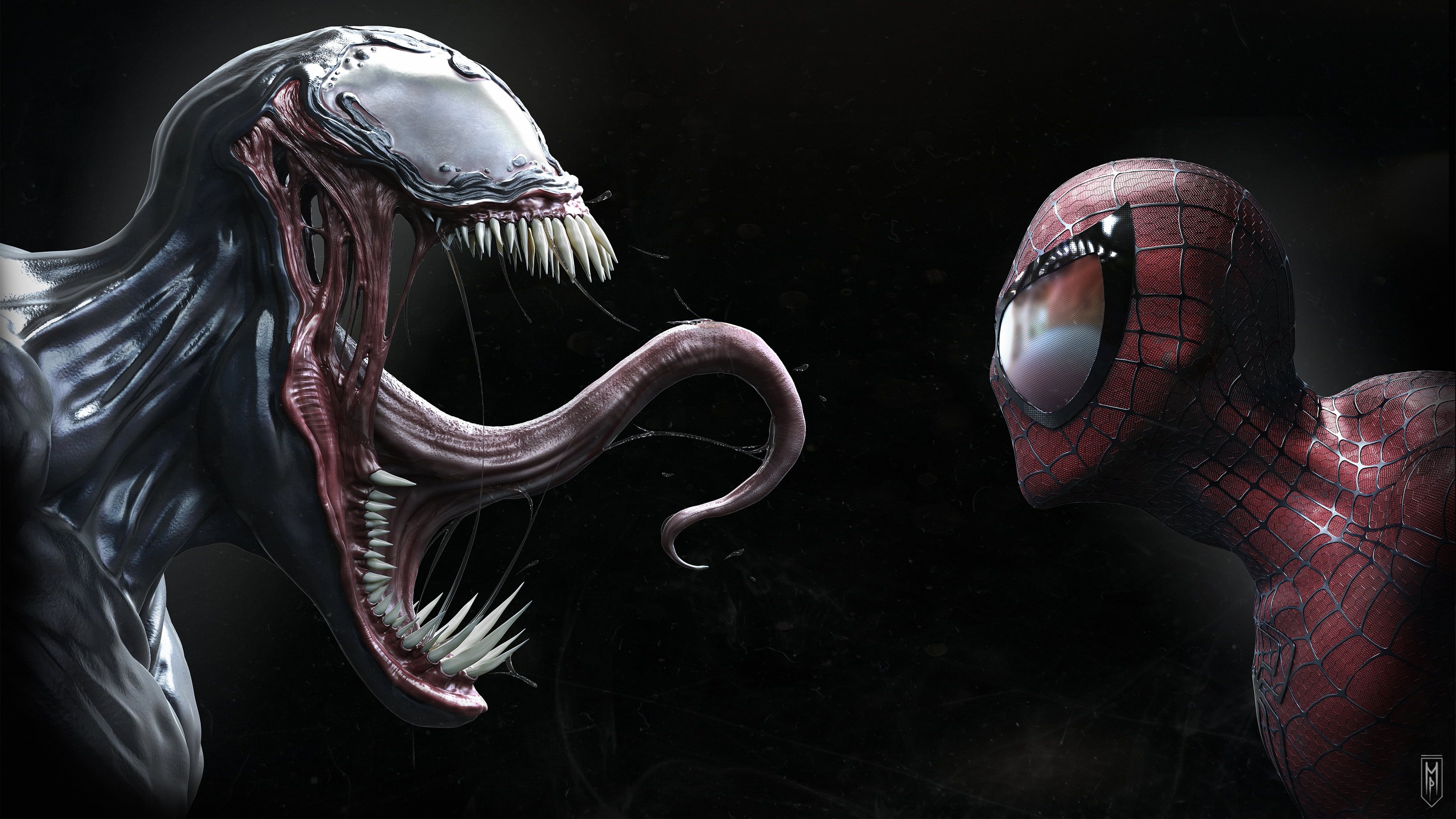 Spider-Man Venom Skin Wallpapers