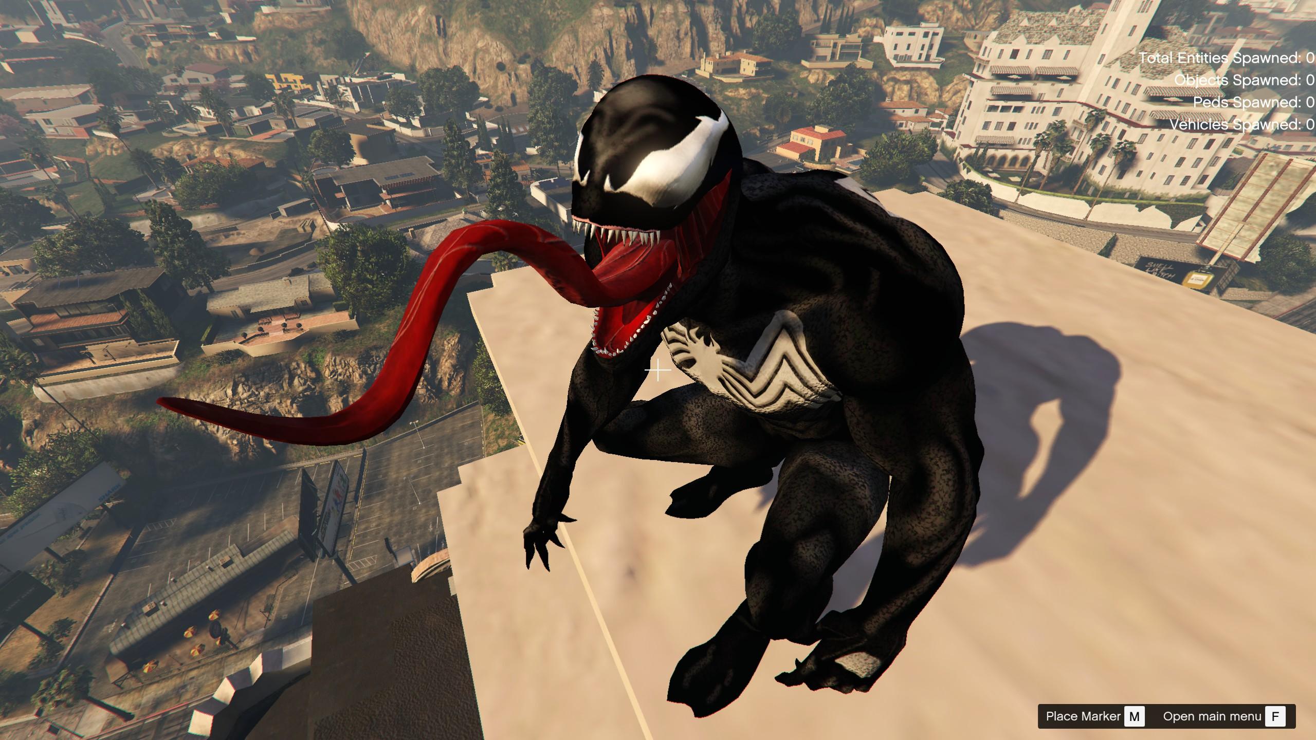 Spider-Man Venom Skin Wallpapers