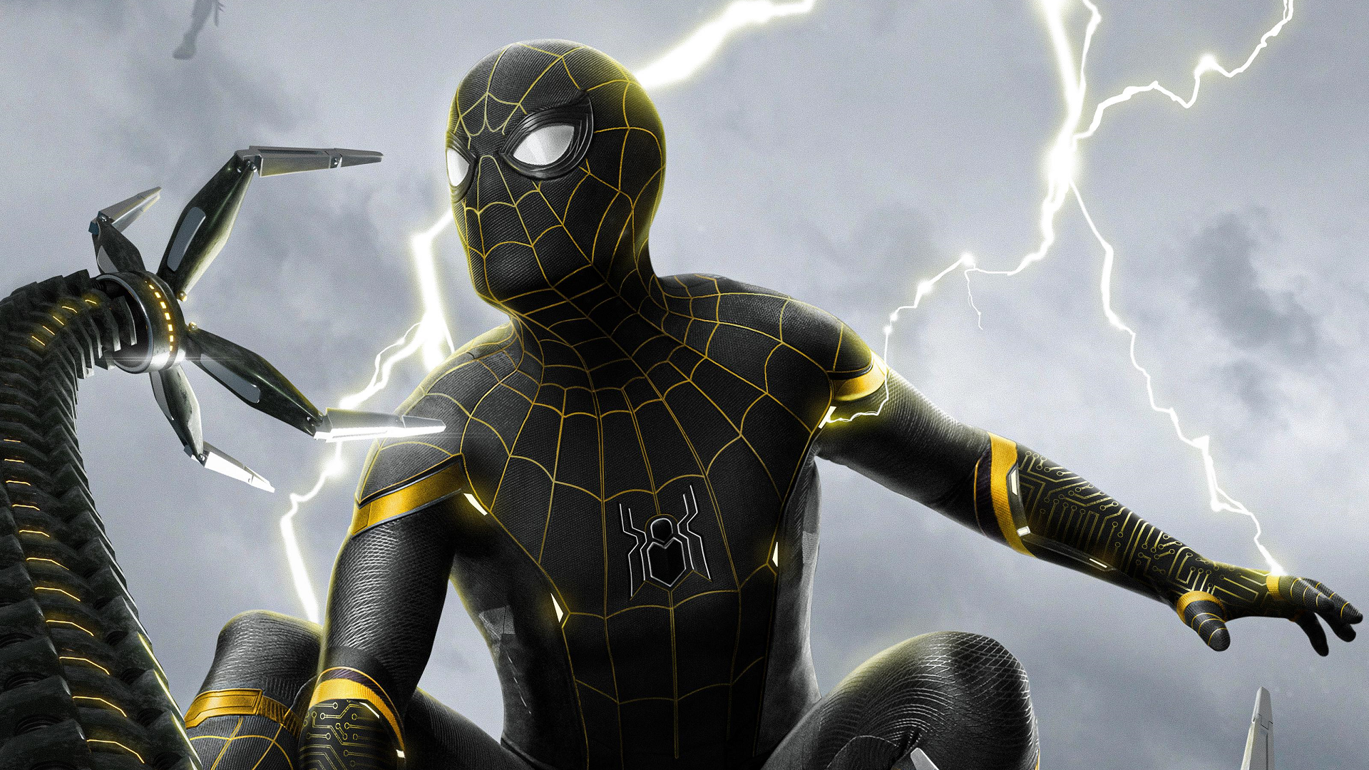 Spider-Man: No Way Home 4K Gold And Black Wallpapers