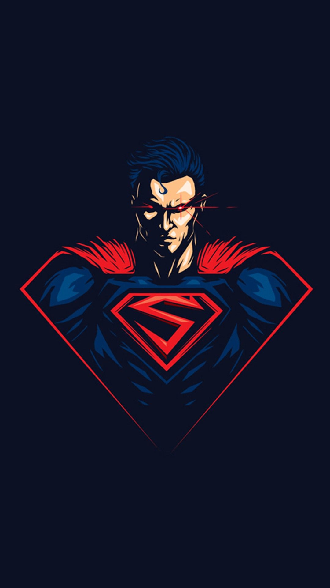 Superman Cartoonic Art Wallpapers