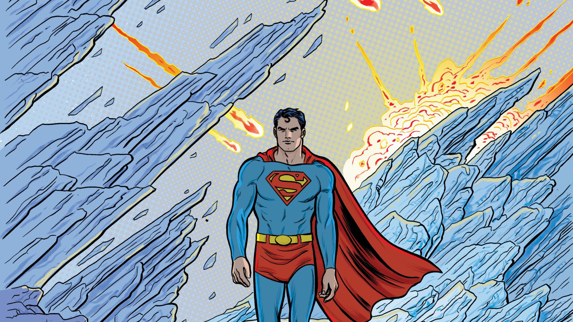 Superman In Moon Wallpapers