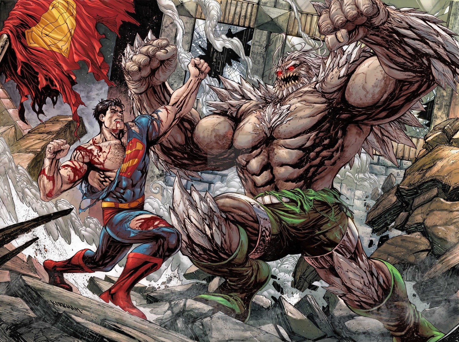 Superman Vs Doomsday Wallpapers