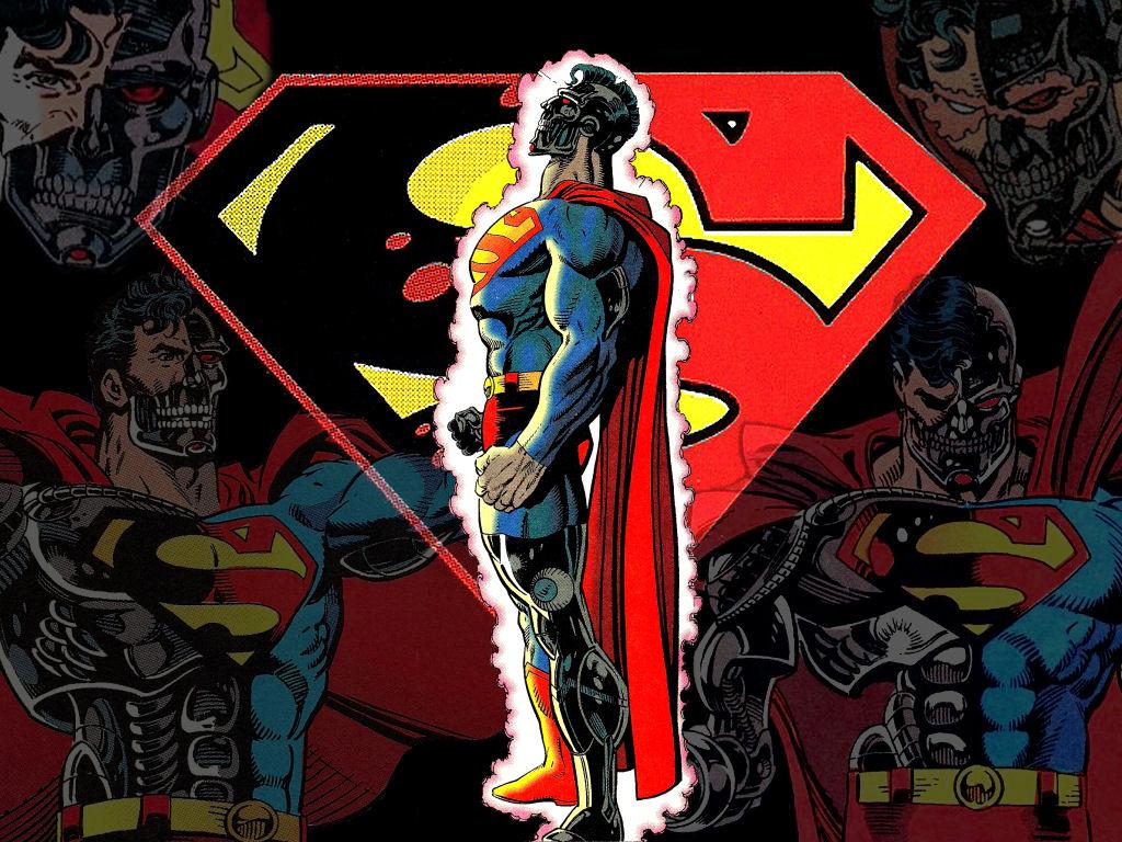 Superman X Cyborg Superman Cool Art Wallpapers