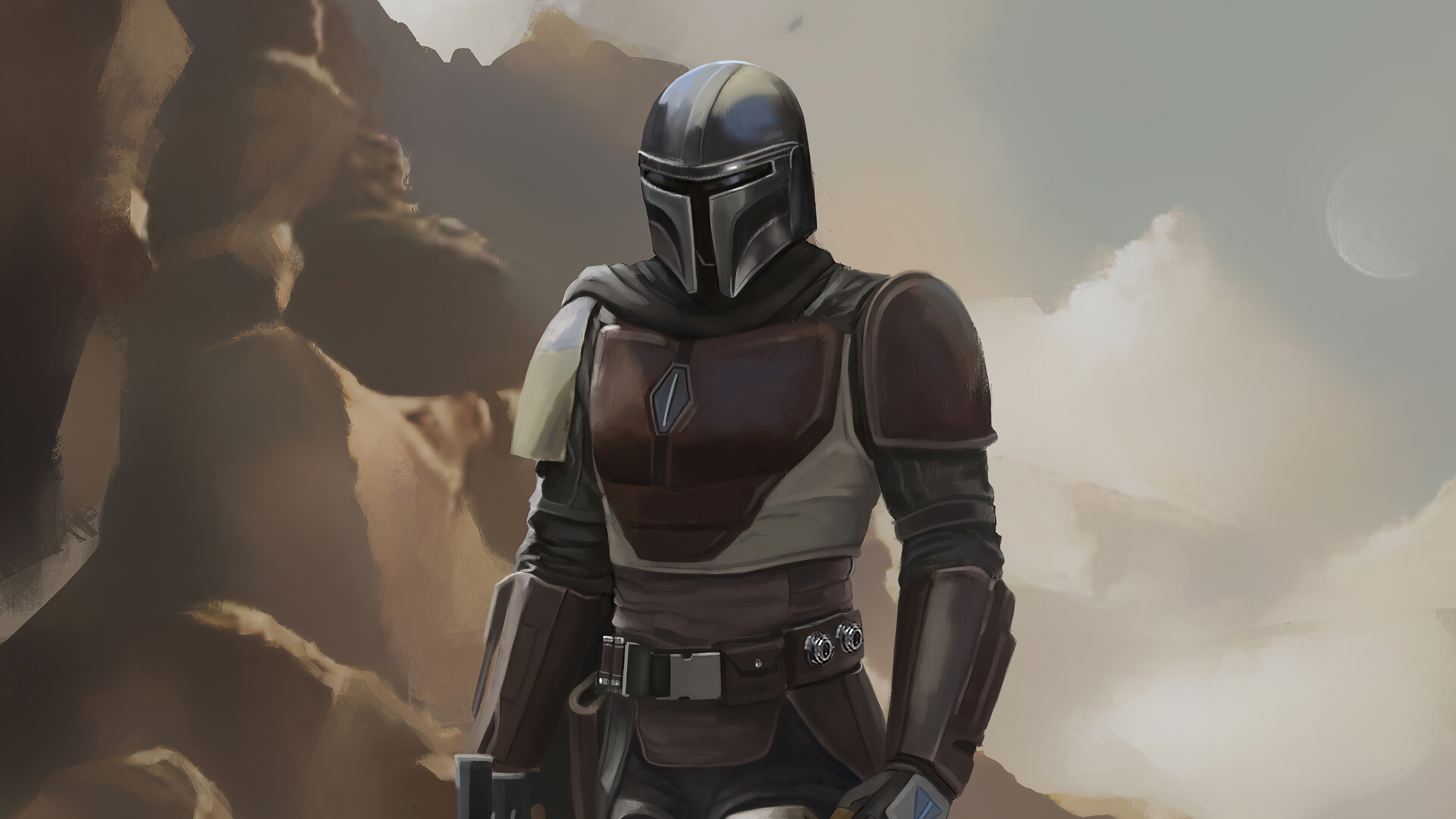 The Mandalorian 4K Art Wallpapers