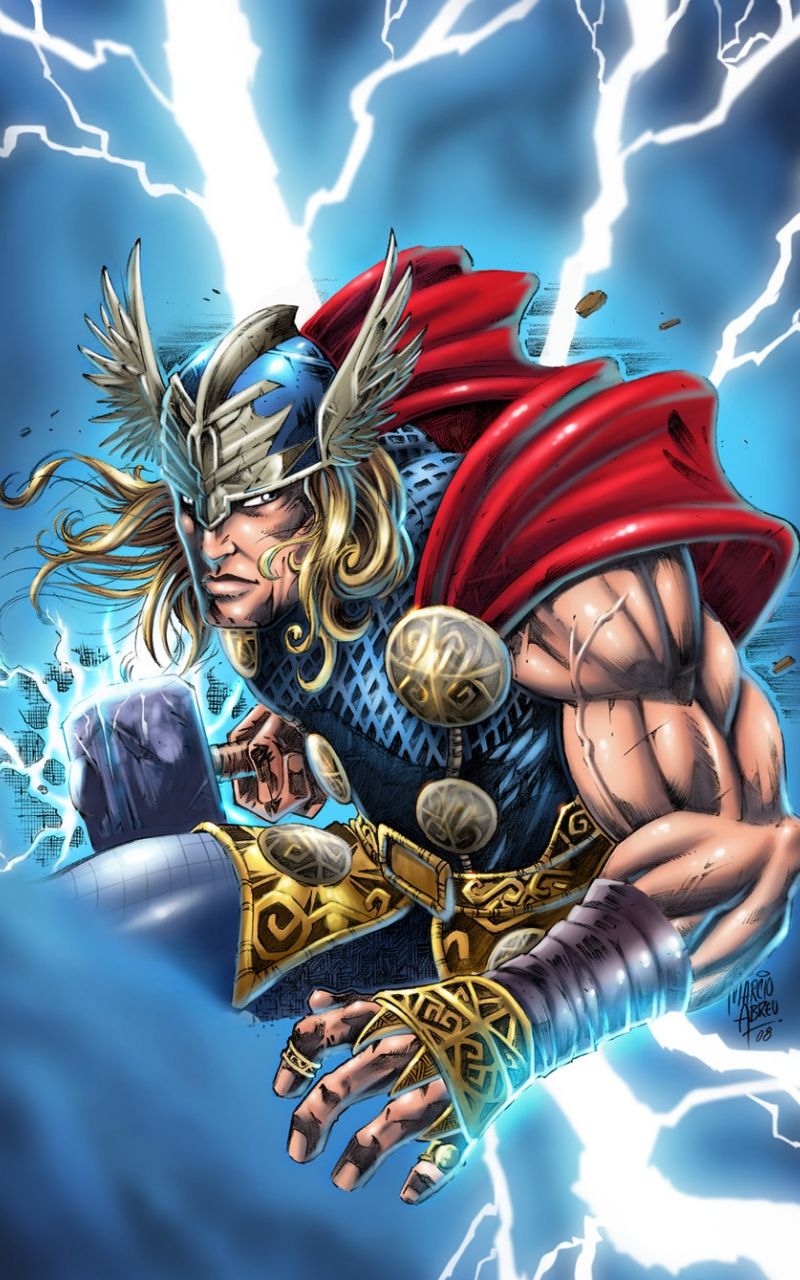 Thor Comics Cartoon Wallpapers