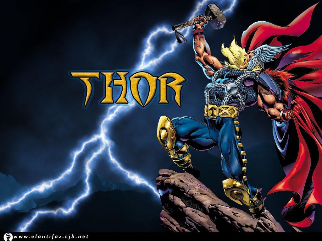 Thor Comics Cartoon Wallpapers