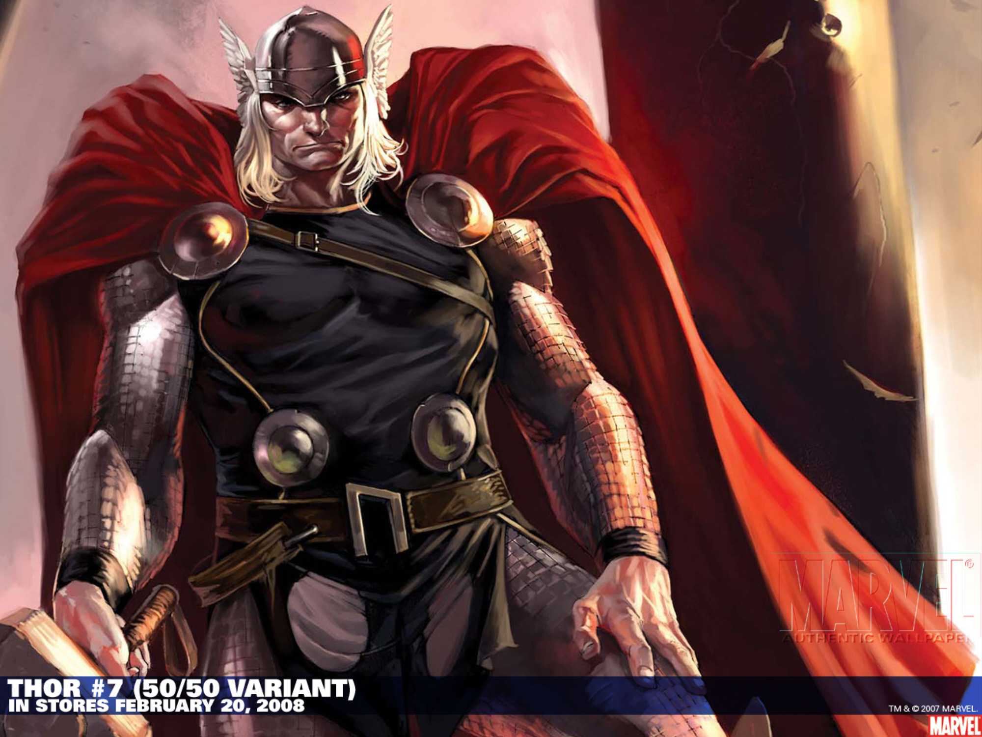 Thor Comics Cartoon Wallpapers