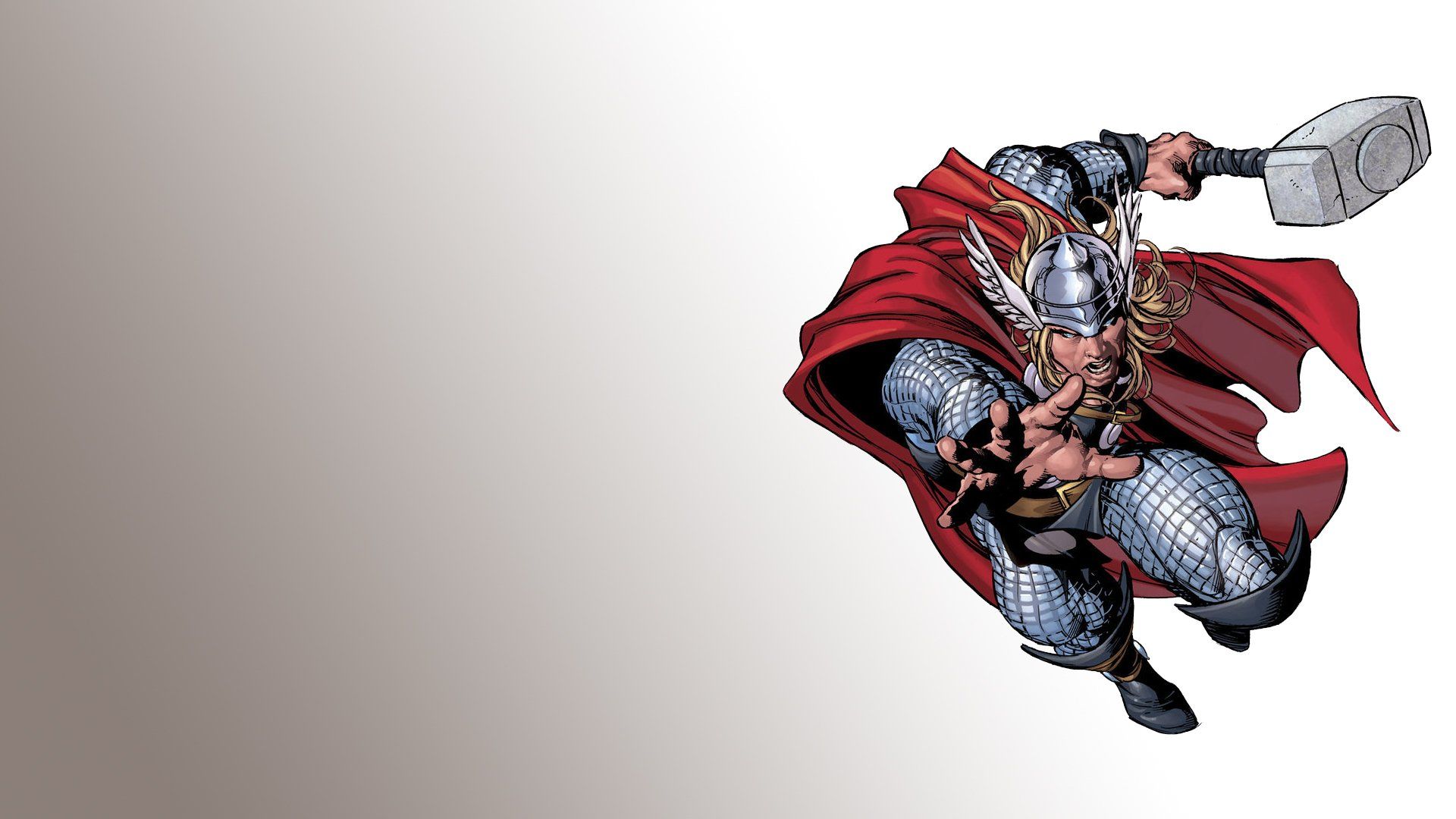 Thor Comics Cartoon Wallpapers