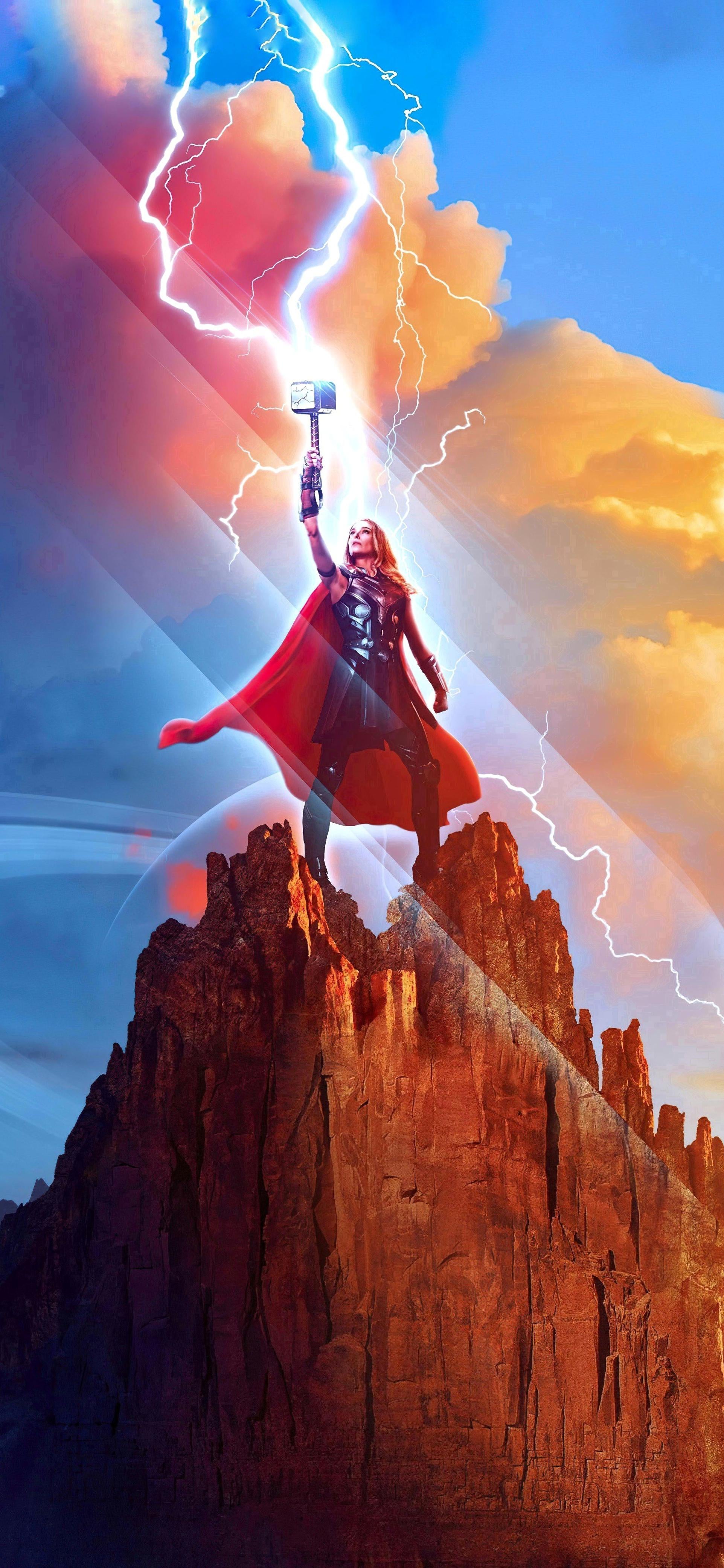 Thor Love And Thunder 4K Jane Foster Art Wallpapers