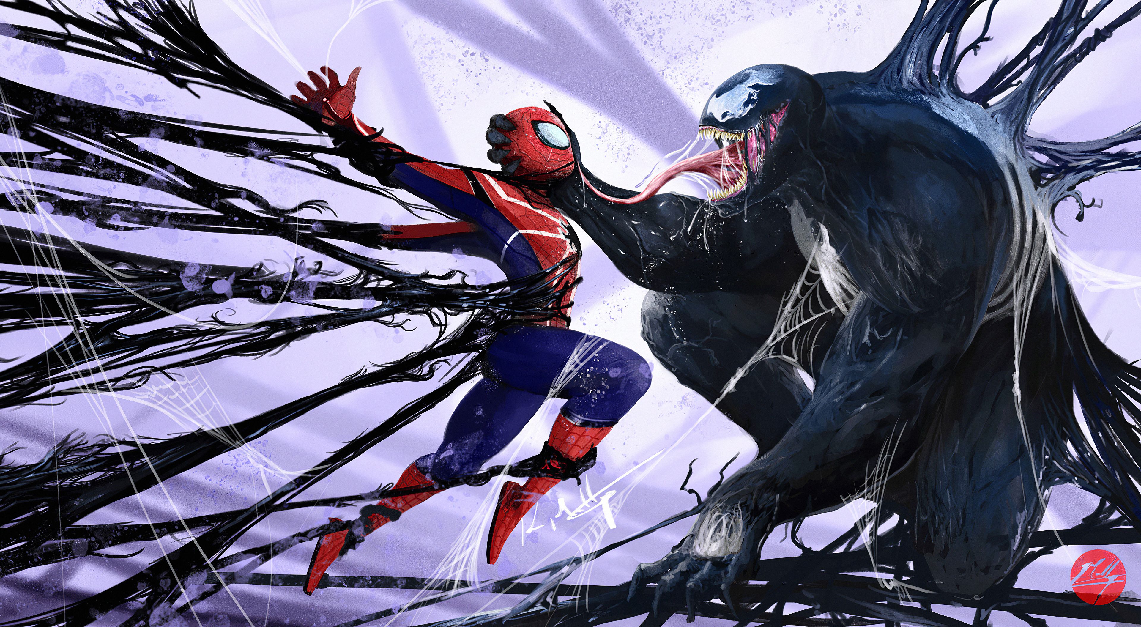 Venom Taking Over Spider Man Wallpapers