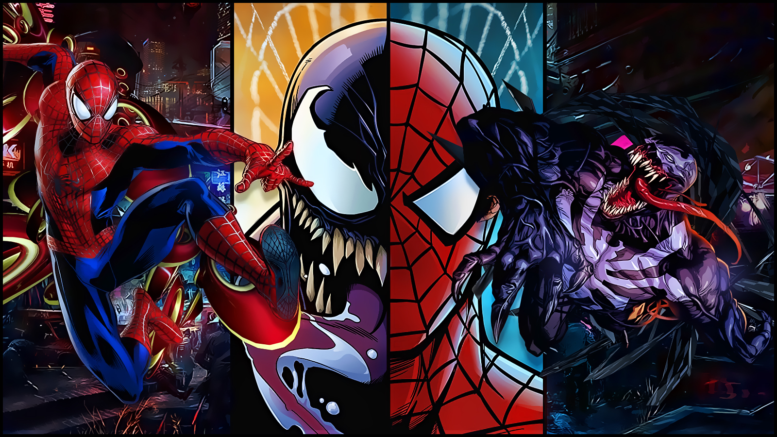 Venom Taking Over Spider Man Wallpapers