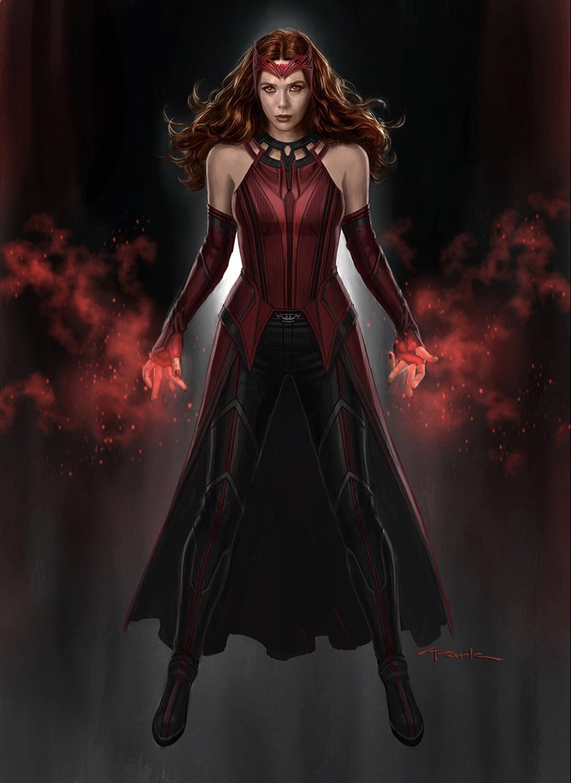 Wanda Maximoff Art Wandavision Wallpapers