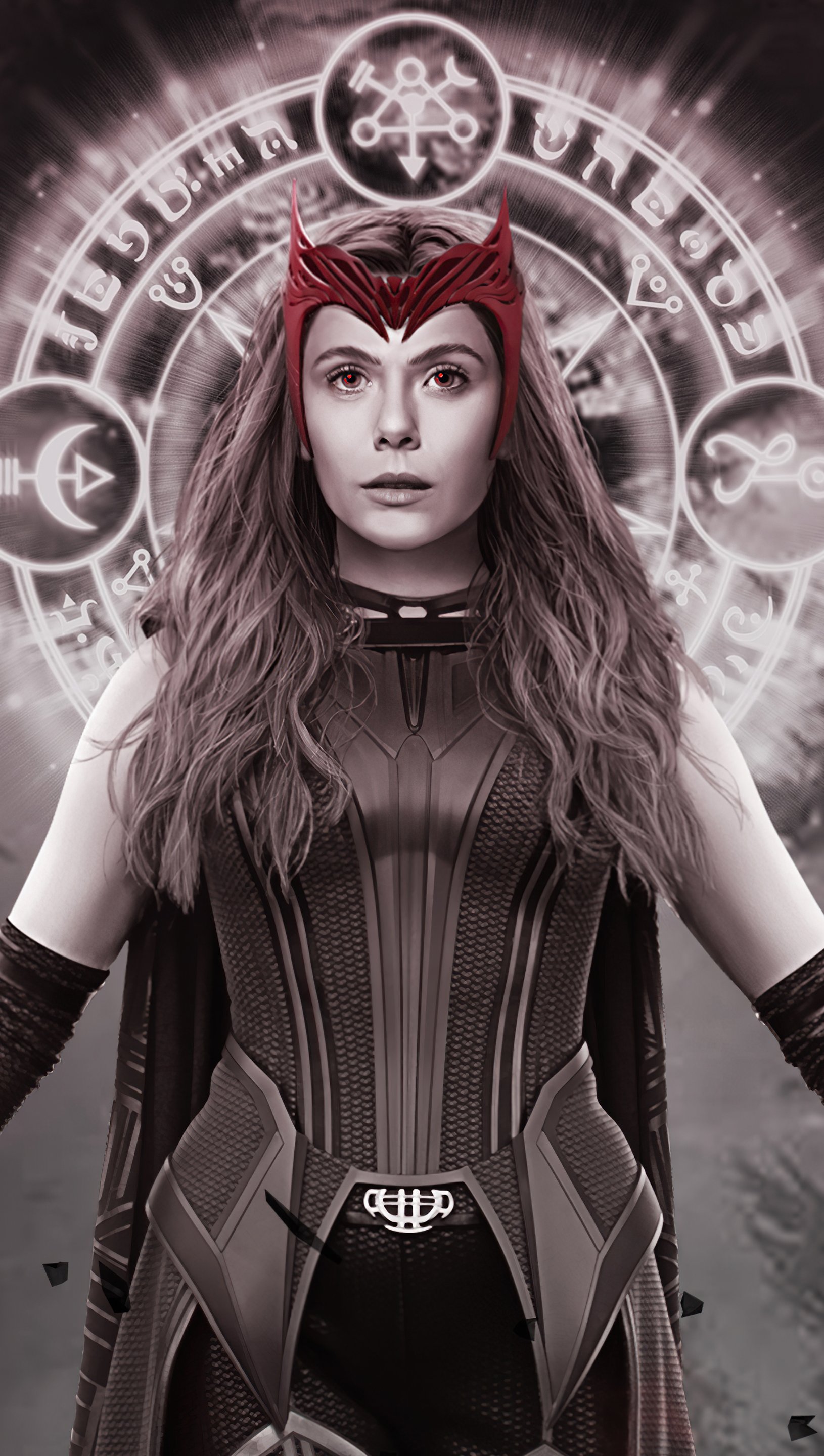 Wanda Maximoff Art Wandavision Wallpapers